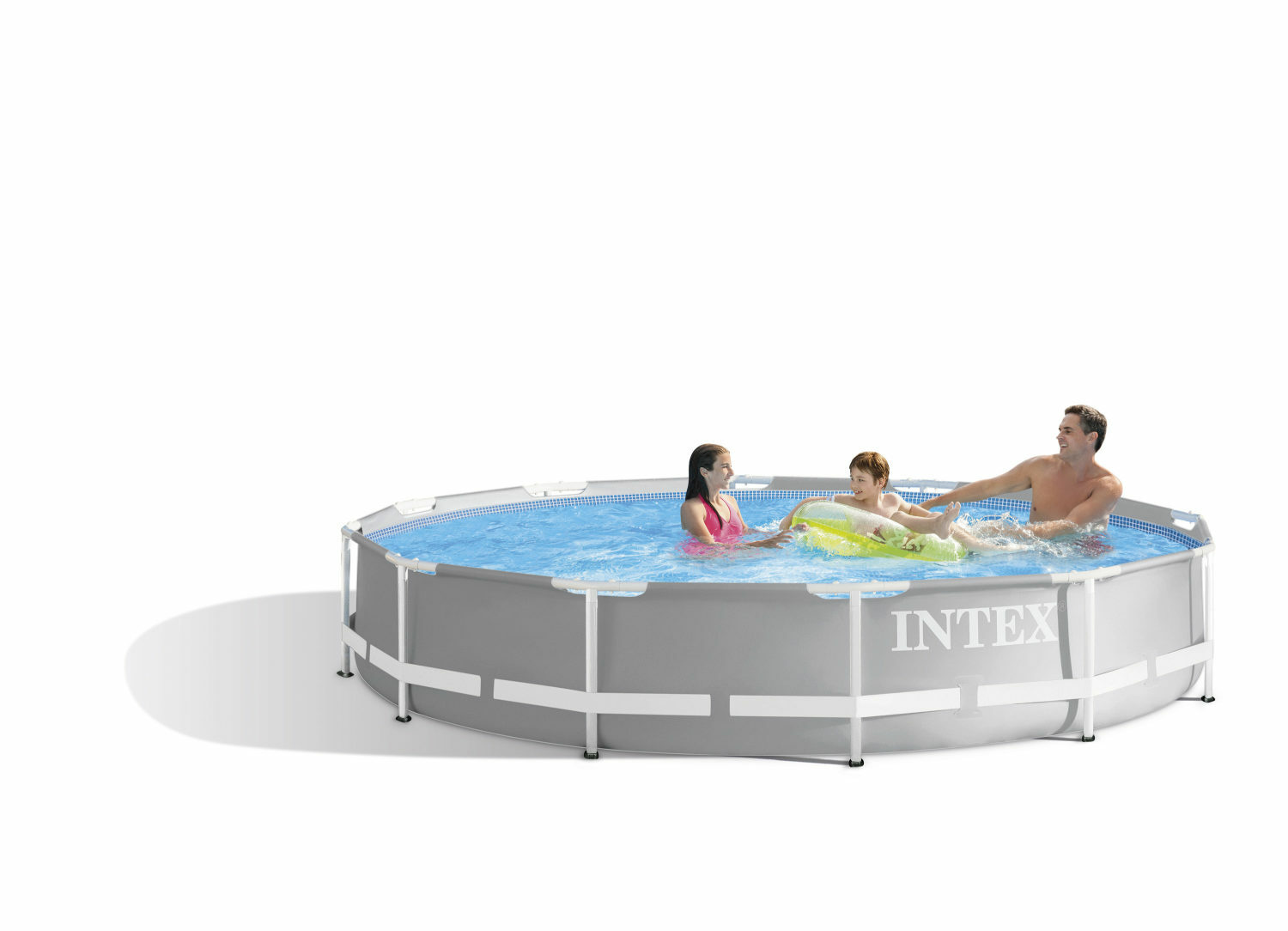 Бассейн каркасный Intex Интекс большой глубокий детский для взрослых для дачи - фото 1