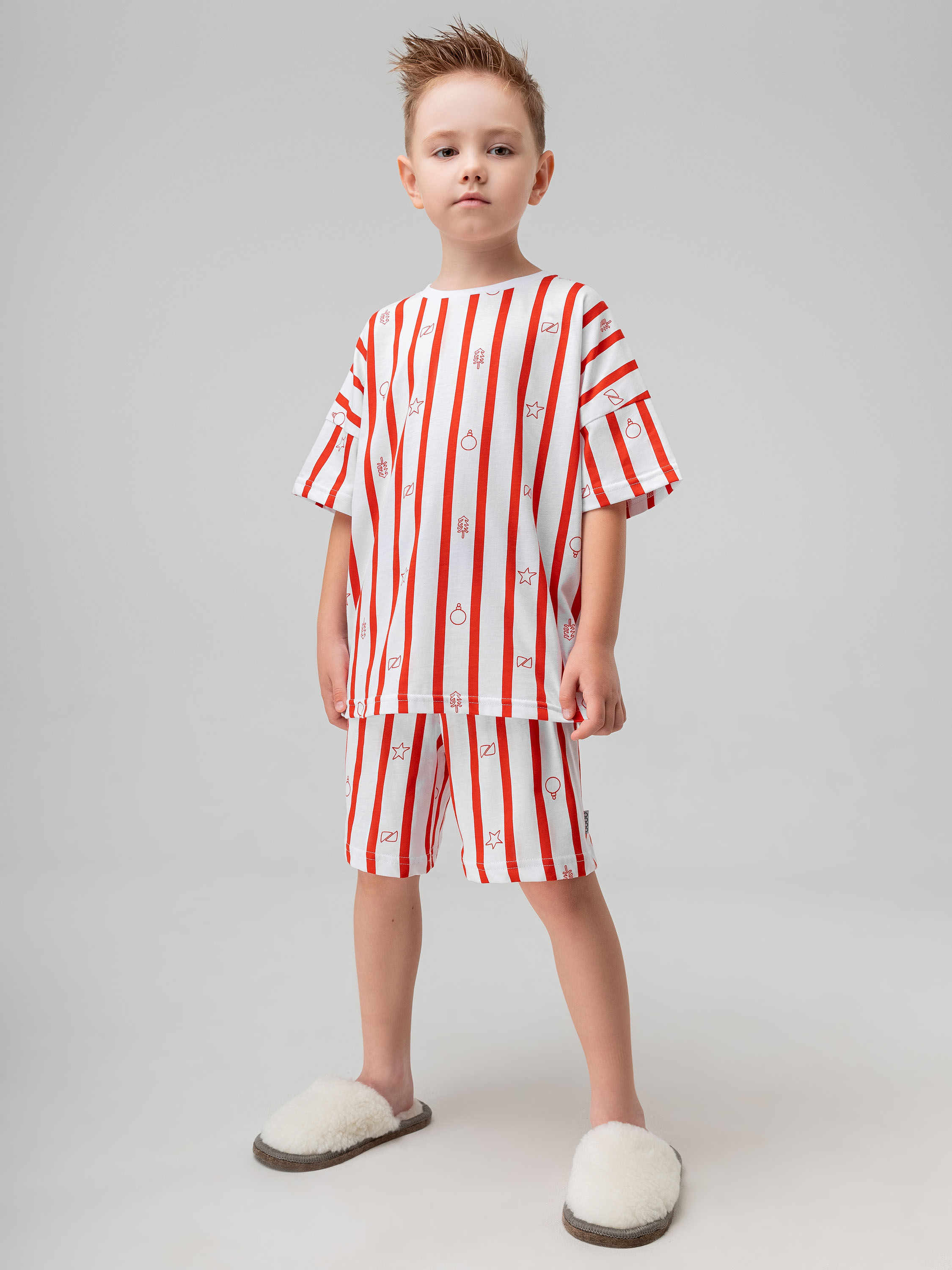 Костюм Bodo 11-641MU_белый (красный) - фото 1