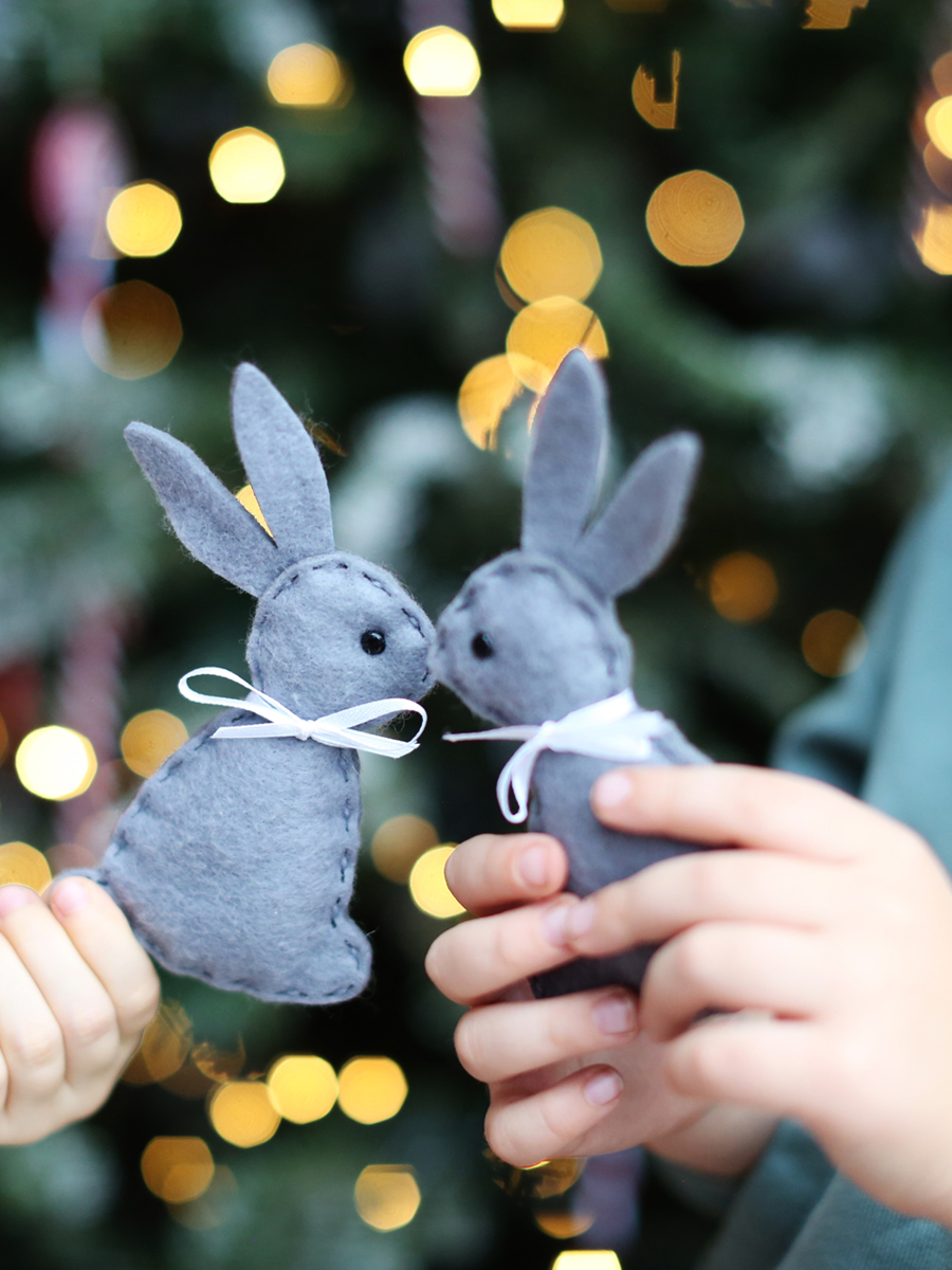 Набор для творчества HappyLine шитье Зимние зайчики - фото 3