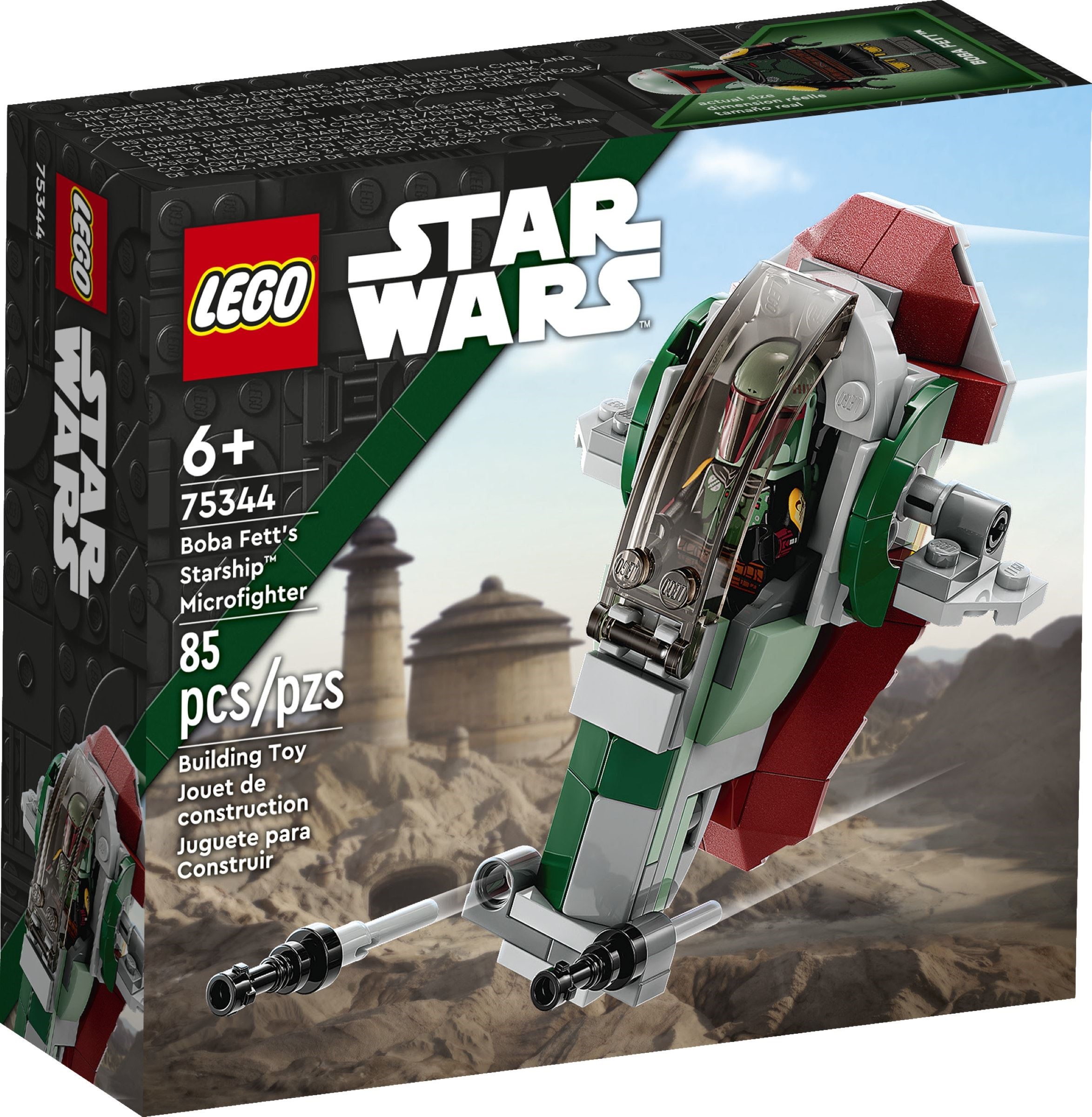 Изображение товара Конструктор LEGO Star Wars Звездолет Бобы Фетта 766 деталей от 6 лет
