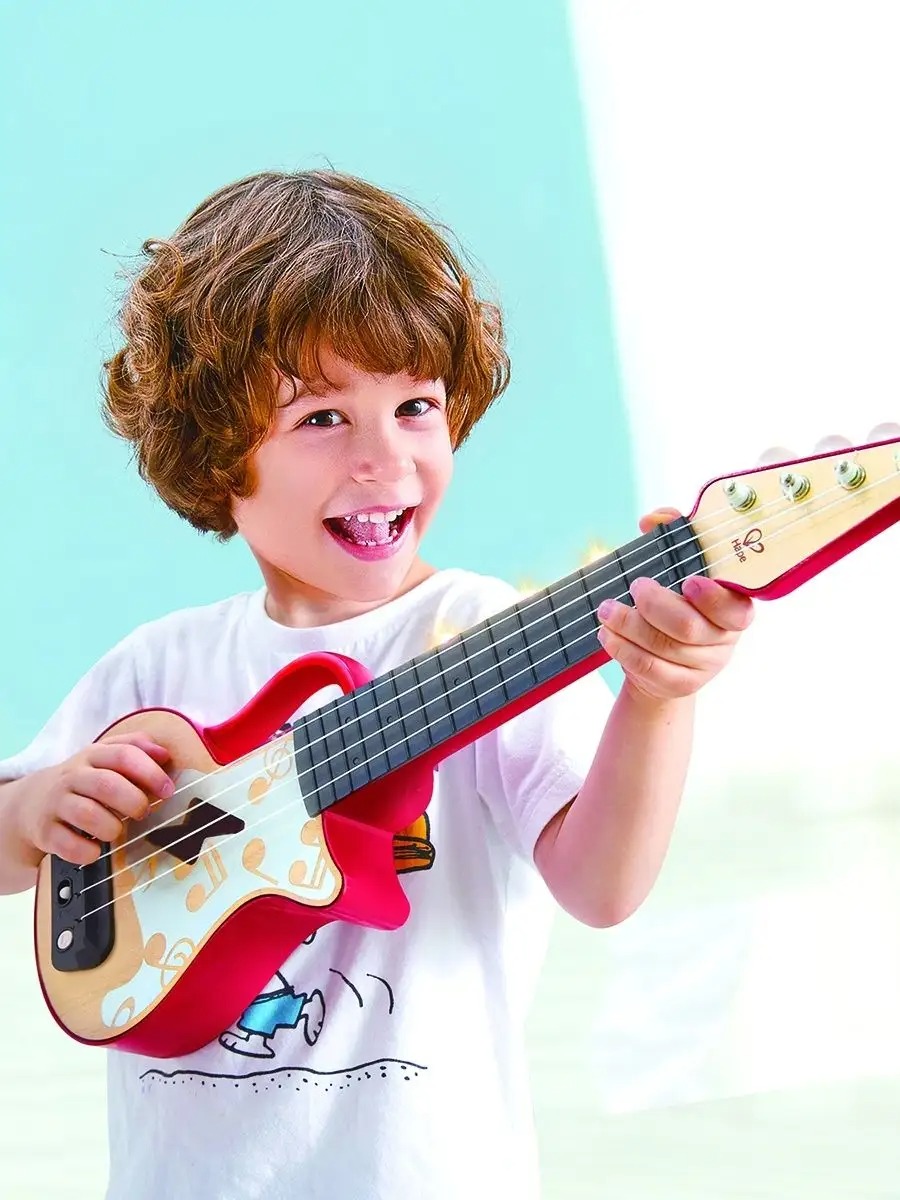 Игрушка музыкальная Hape Гавайская гитара гитара - фото 1