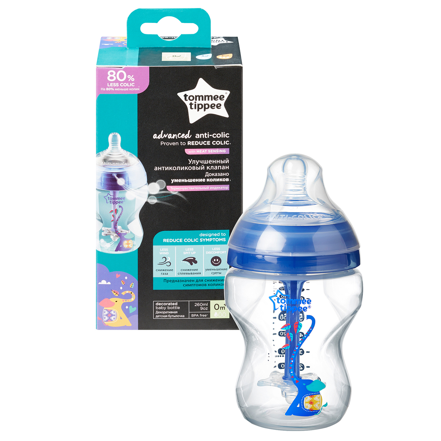 Бутылочка Tommee tippee 260 мл - фото 3