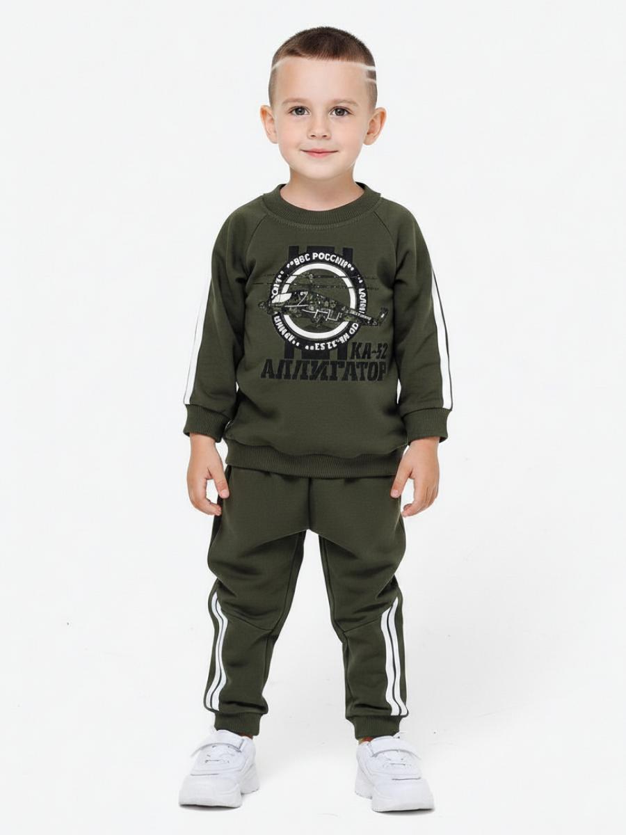 Изображение товара Комплект для мальчика VEDDI 74 из толстовки и штанов, активный и стильный