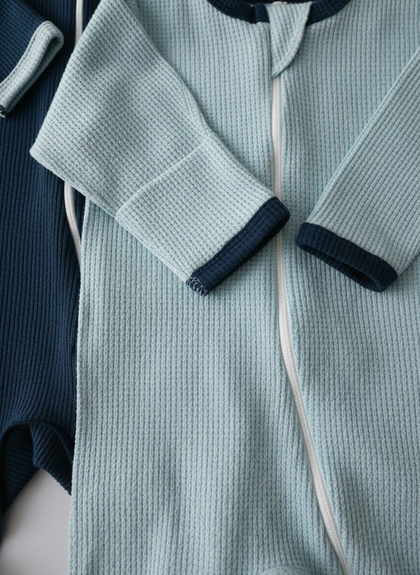 Комбинезон 2 шт Bunnyphant Т-169-2/синий-голубой - фото 3