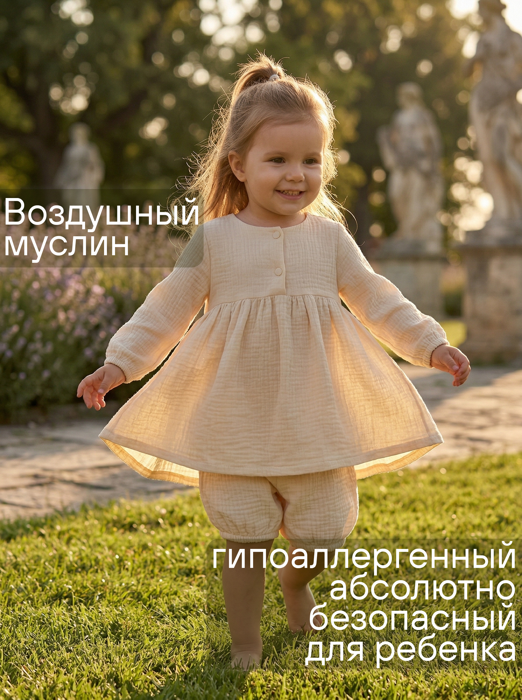 Платье и шортики СОННЫЙ ГНОМИК К4030/10 - фото 3