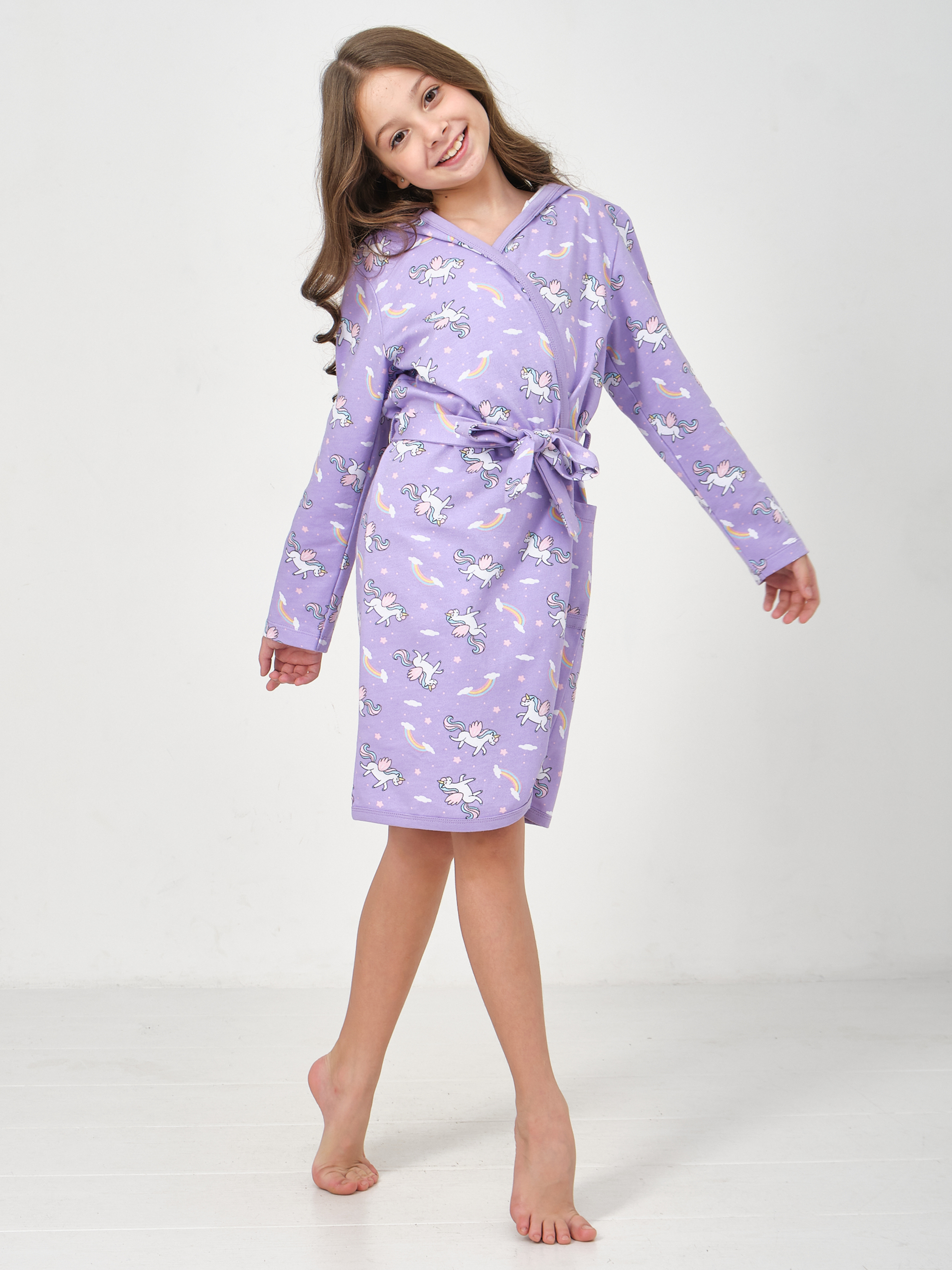 Халат Winkiki WH15160/Сиреневый - фото 1