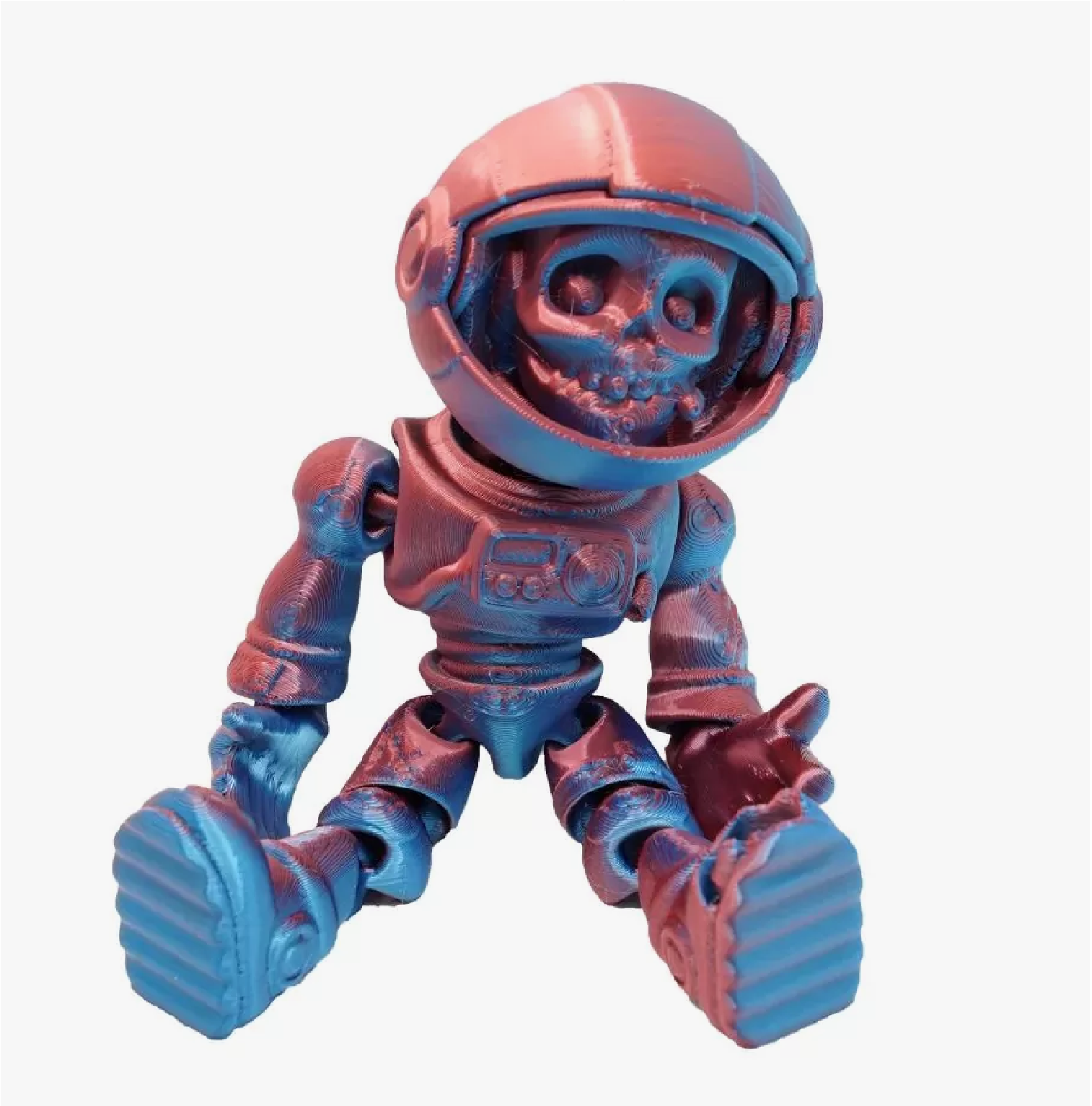 Игрушка-антистресс Ball Masquerade 3D Космический скелетик - фото 1