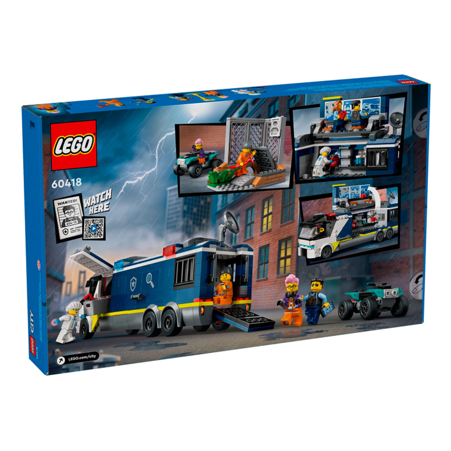 Конструктор LEGO City Police Mobile Crime Lab Truck - фото 8