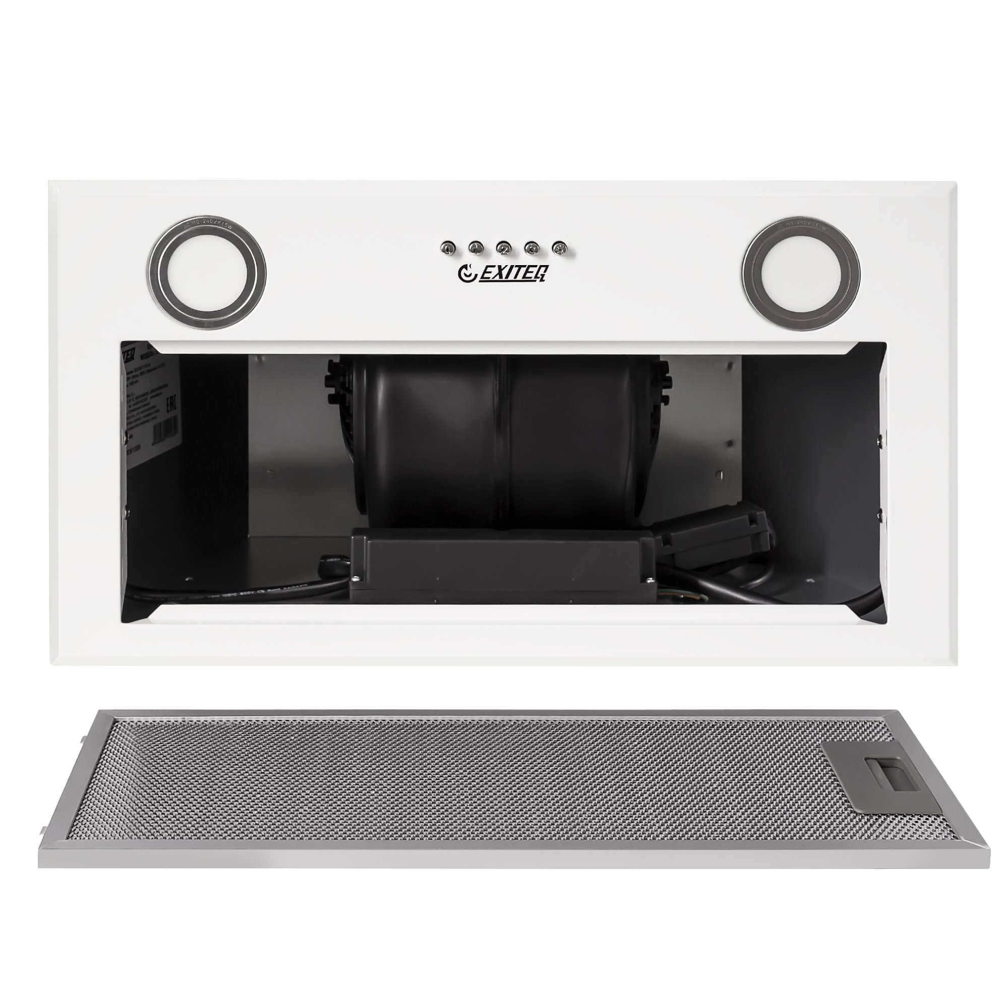 Вытяжка кухонная EXITEQ EX-1176 white - фото 6