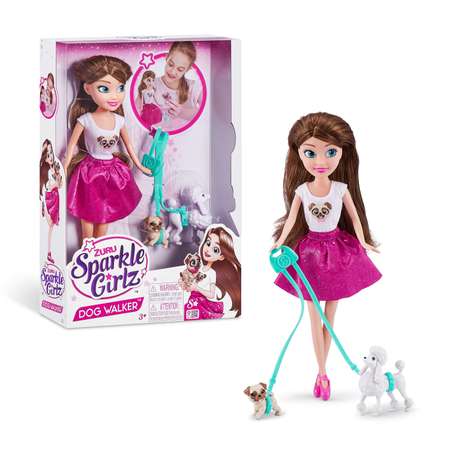 Игровой набор Zuru Sparkle Girlz Прогулка с питомцем в ассортименте