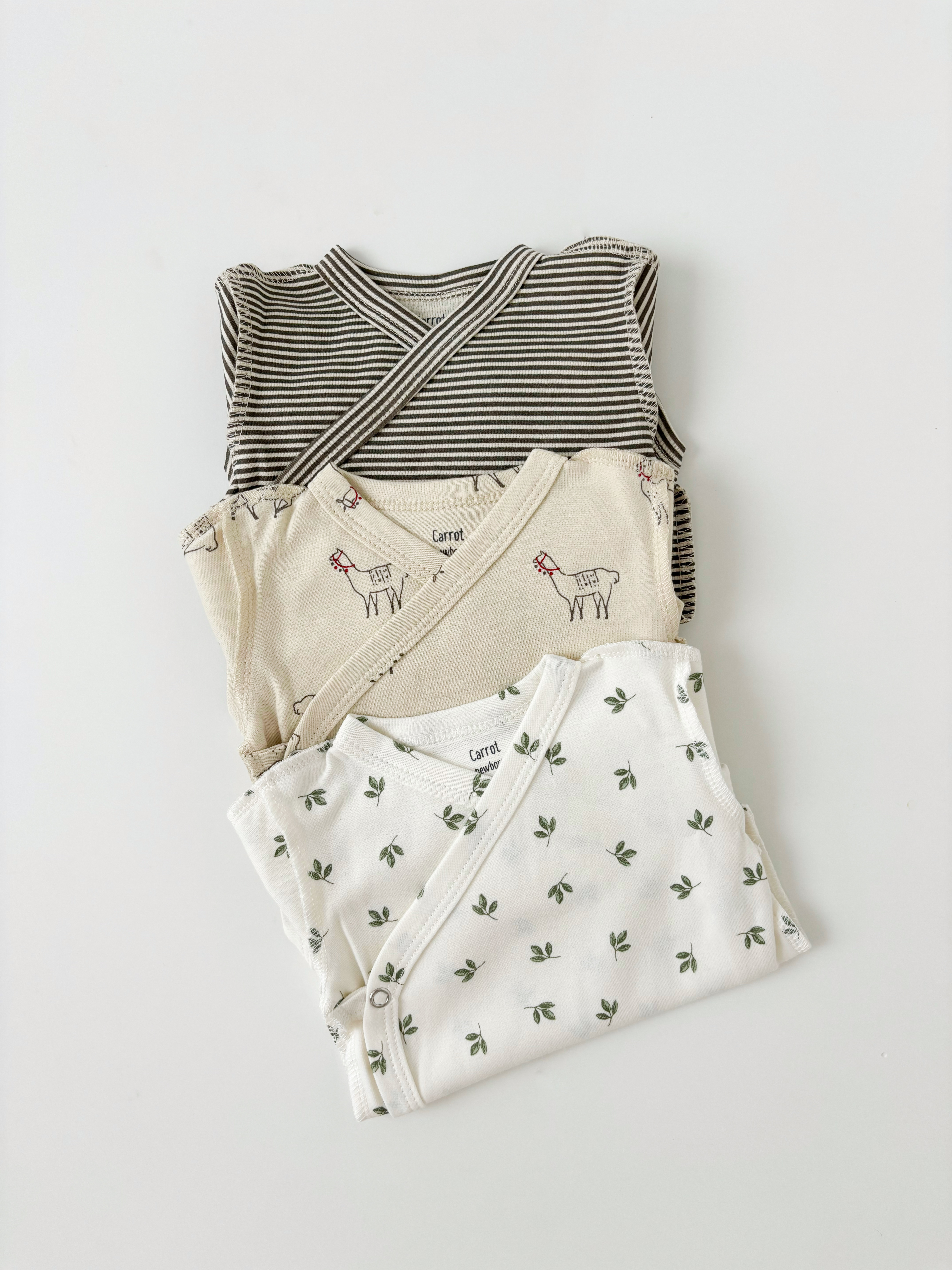 Боди 3 шт Carrot 10002272ламы - фото 3