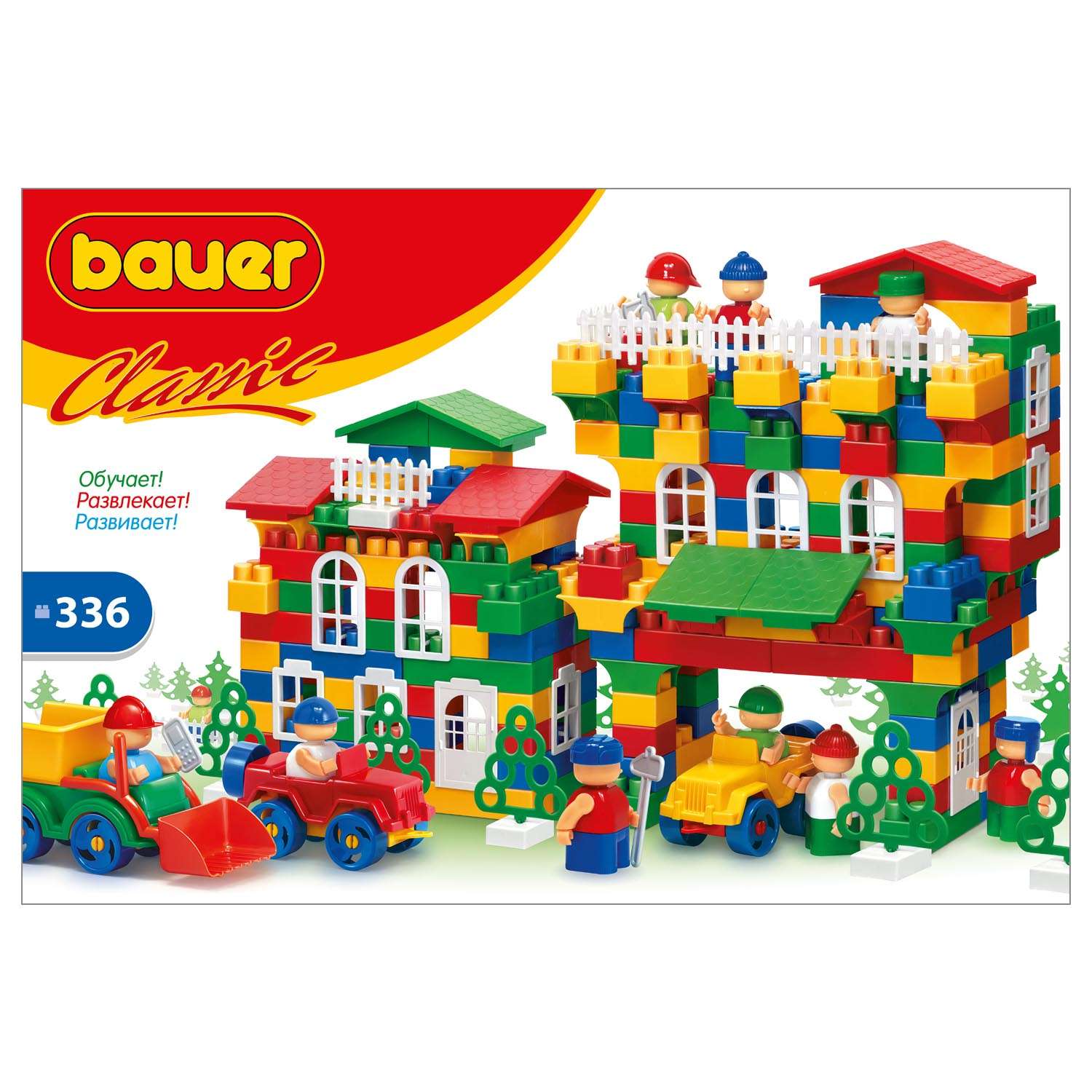 Конструктор BAUER Сlassic блочный - фото 2