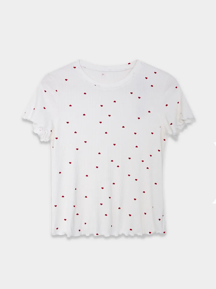 Пижама Mark Formelle (Марк Формэль) 592650/сердечки на белом - фото 5