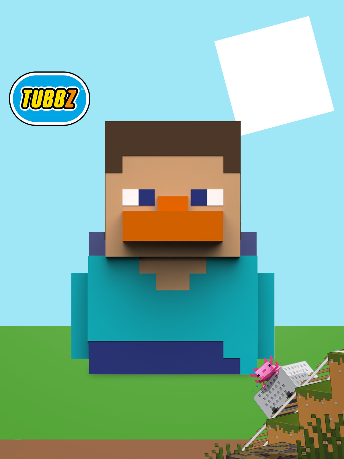 Фигурка Minecraft Утка Tubbz Steve - фото 3
