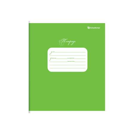 Тетрадь SCHOOLFORMAT косая линейка 12 лист.