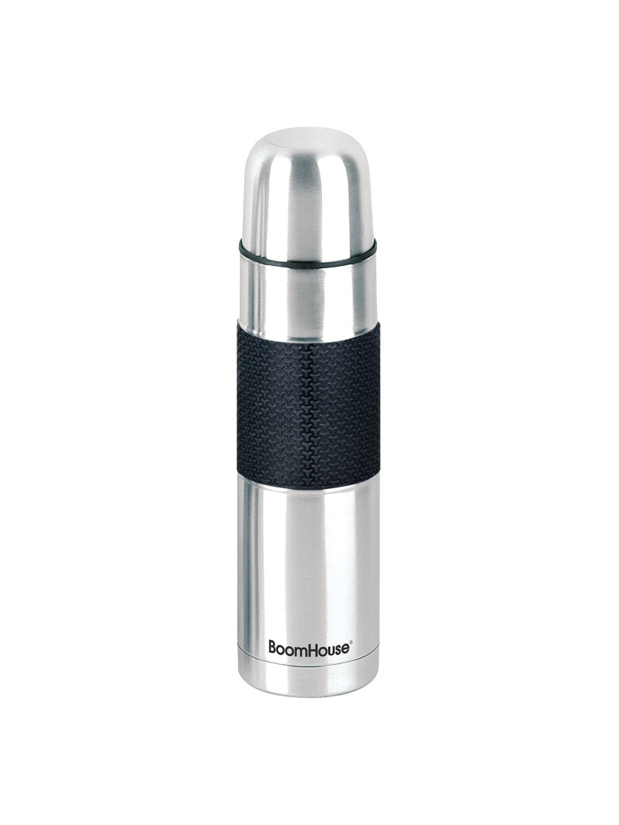 Термос BoomHouse для чая и кофе 1 литр из нержавеющей стали походный - фото 4
