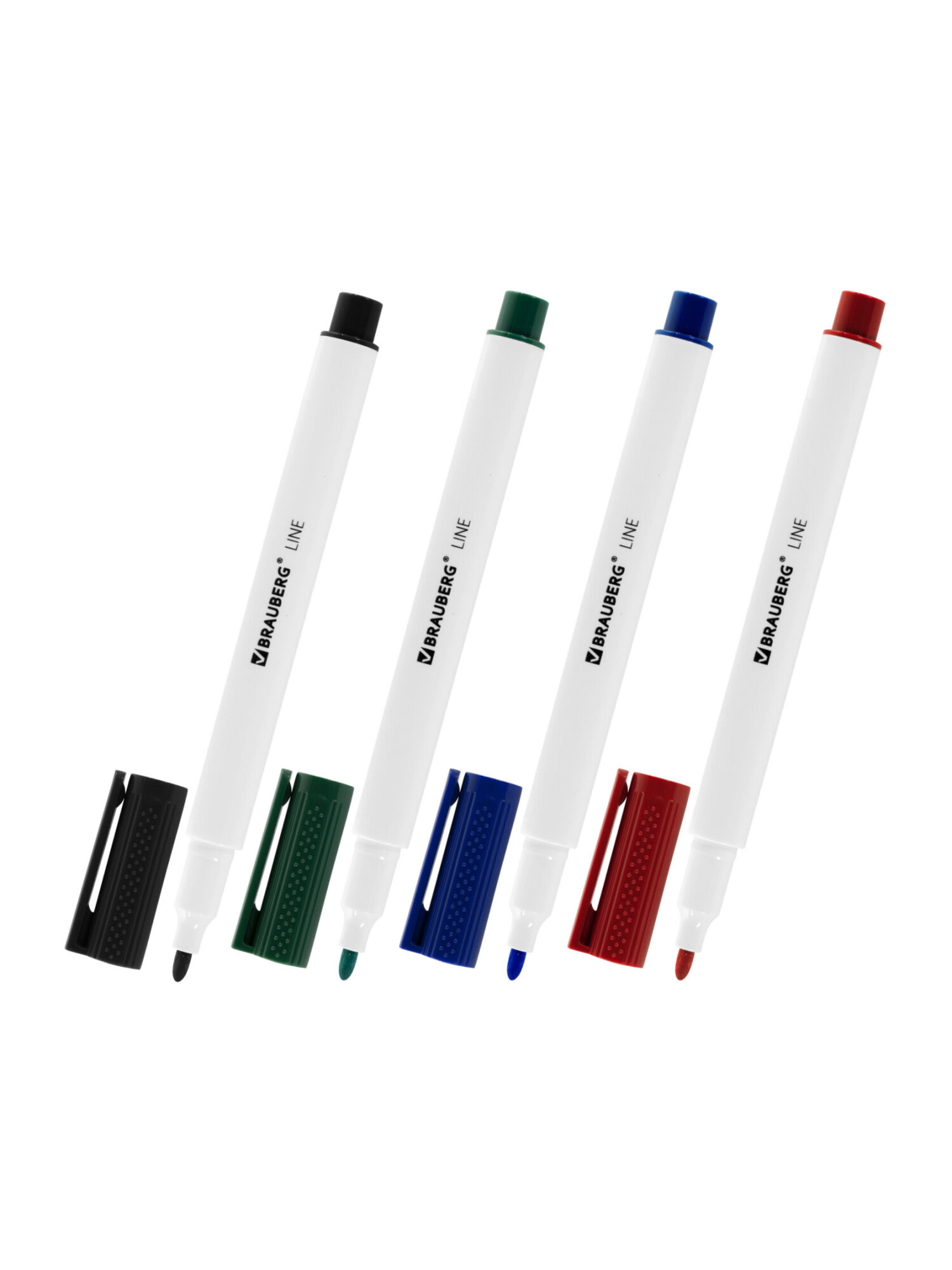 Маркеры Brauberg 4 шт. - фото 7