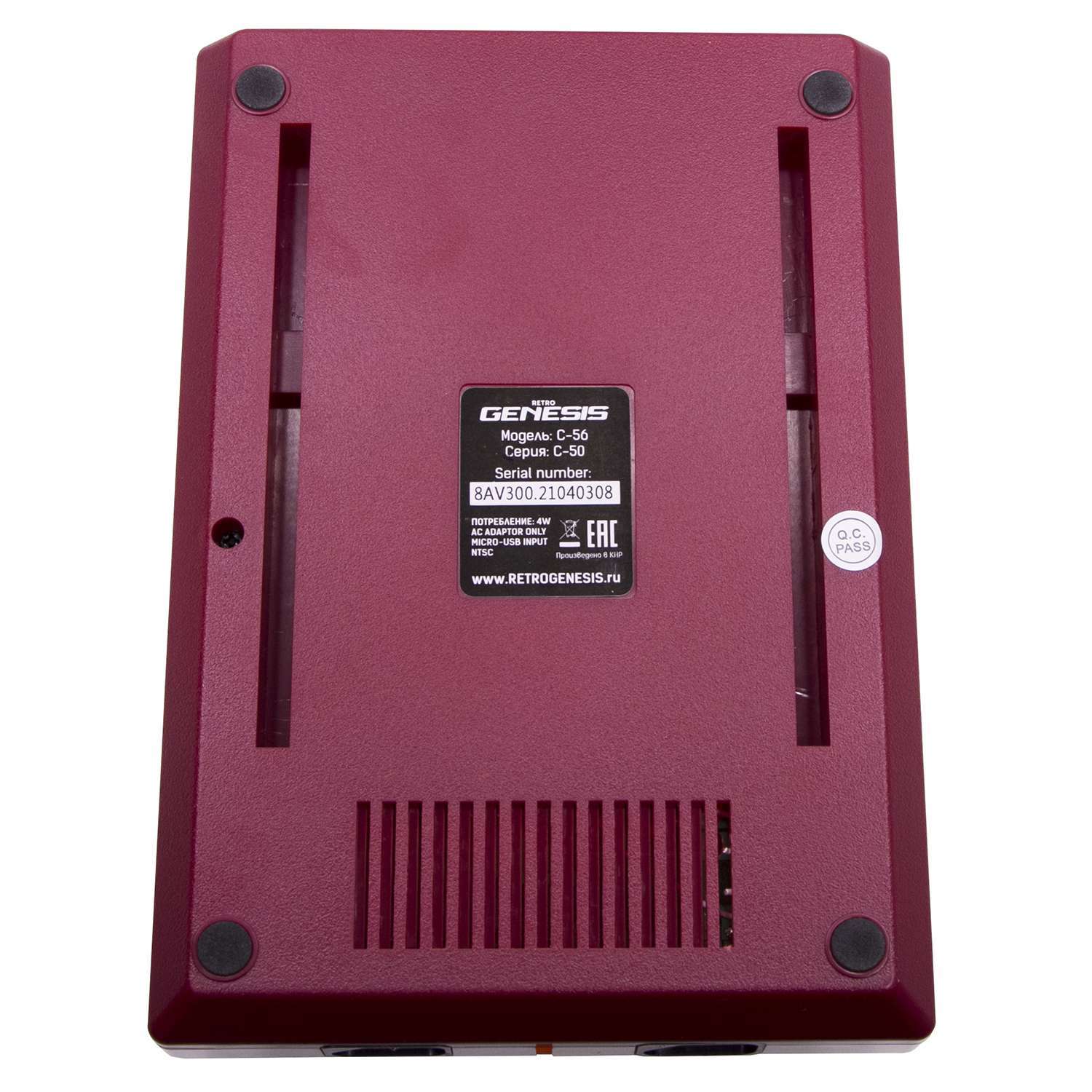 Игровая приставка Retro Genesis 8 Bit Classic + 300 игр (модель:C-56,Серия:C-50,AVкабель, 2проводных джойстика) - фото 5