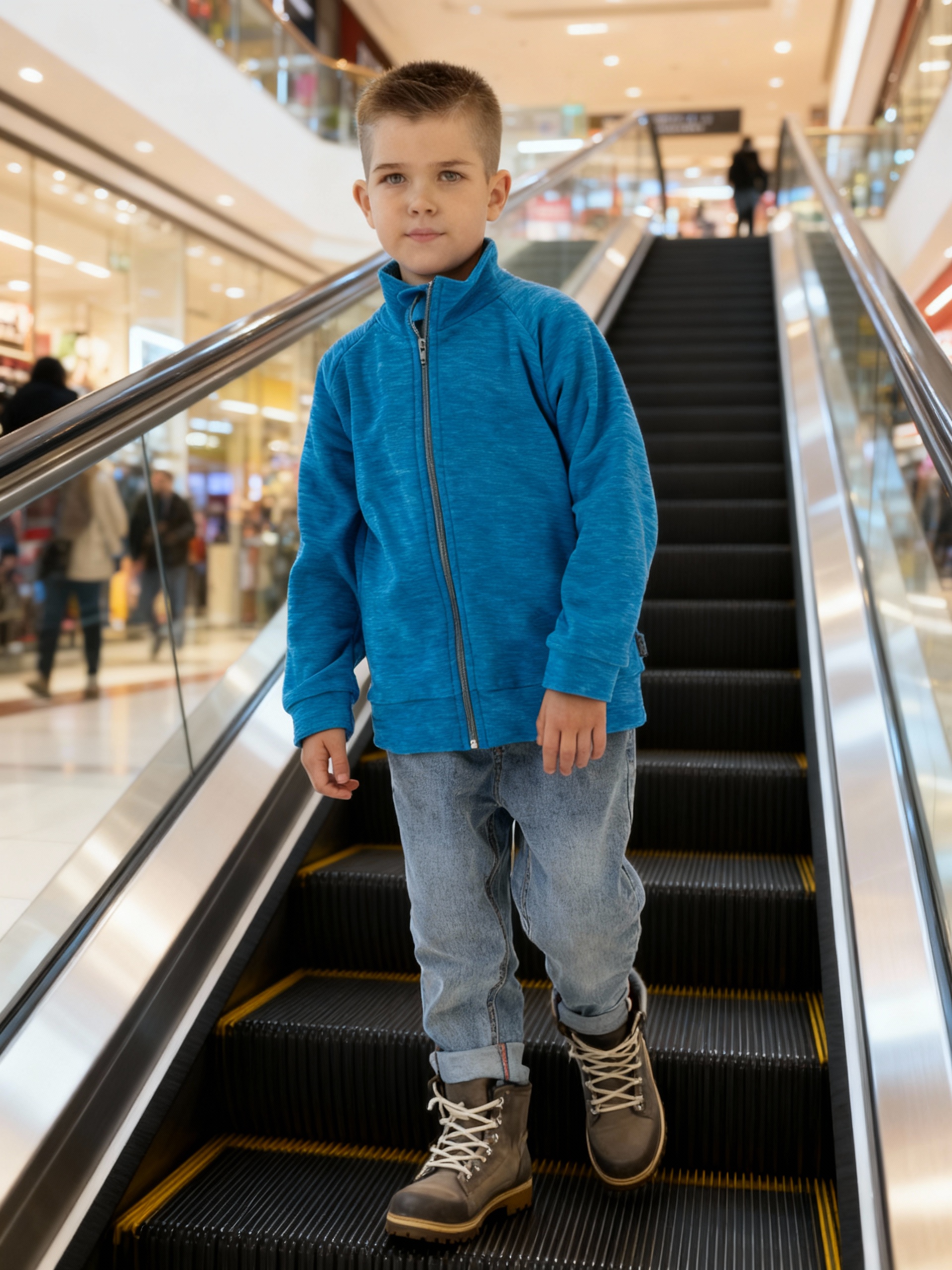 Толстовка Утенок 689/1кт бирюза - фото 3