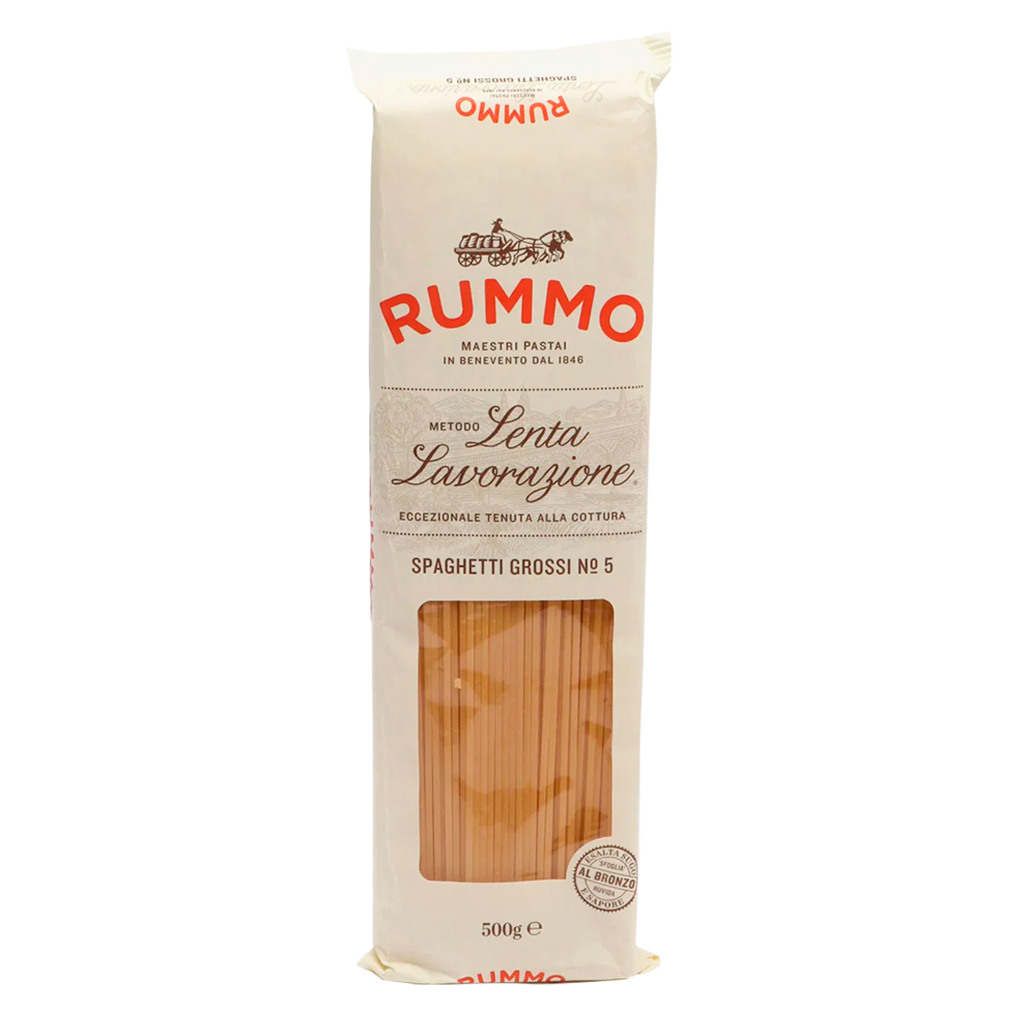 Макароны Rummo паста спагетти из твердых сортов пшеницы СПАГЕТТИ ГРОССИ 5. 500гр - фото 1