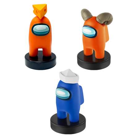 Игровой набор Among Us с сыром, синий и с рогами