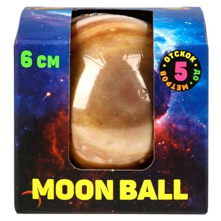 Попрыгунчик №1TOY Moon Ball космос 6см в ассортименте