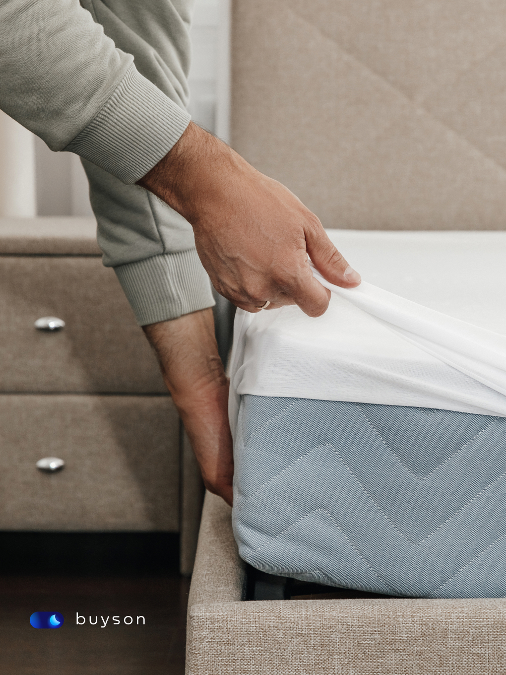 Наматрасник buyson BuyRest 180х200 - фото 4