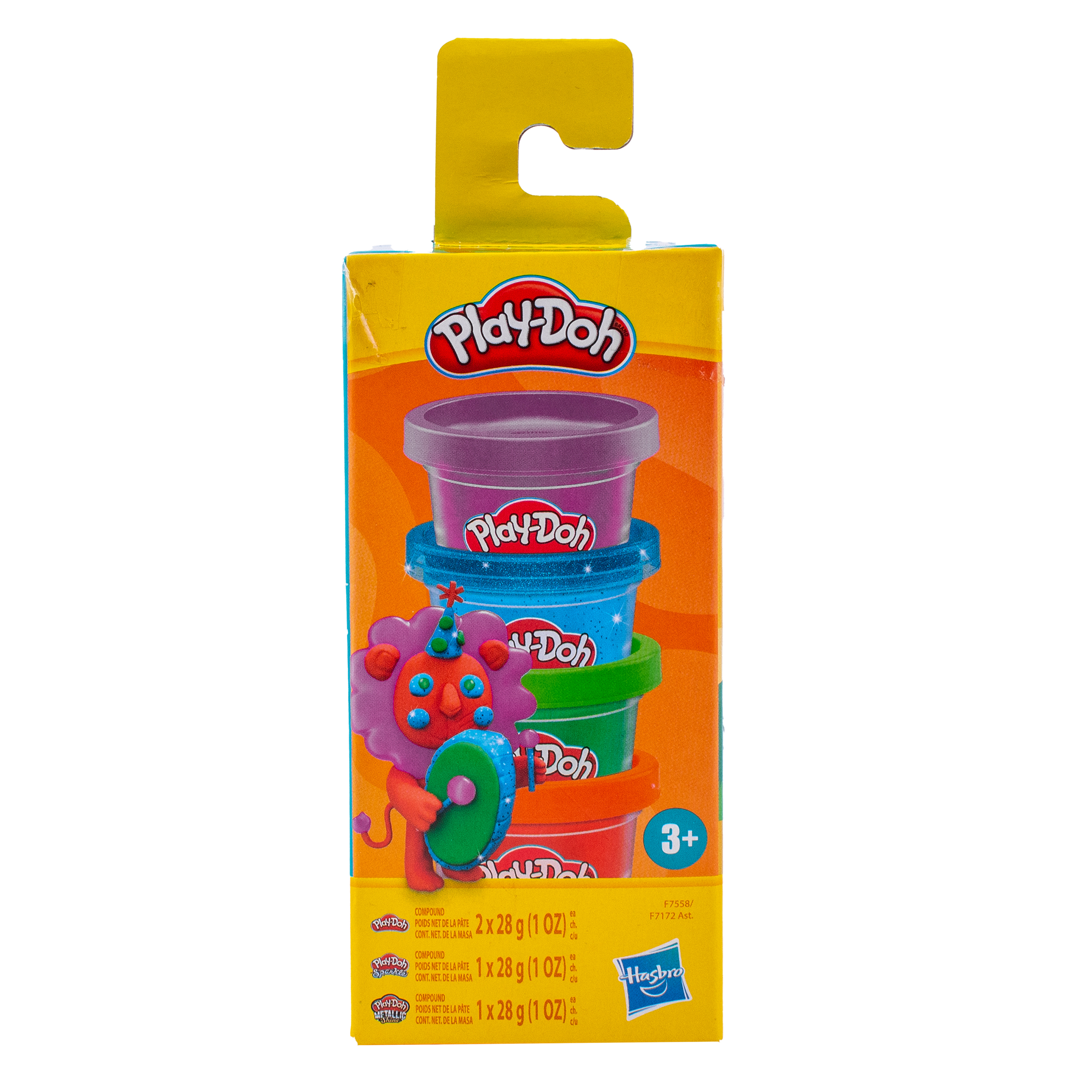 Масса для лепки Hasbro Play-Doh Дикий мир 4 цв. - фото 6