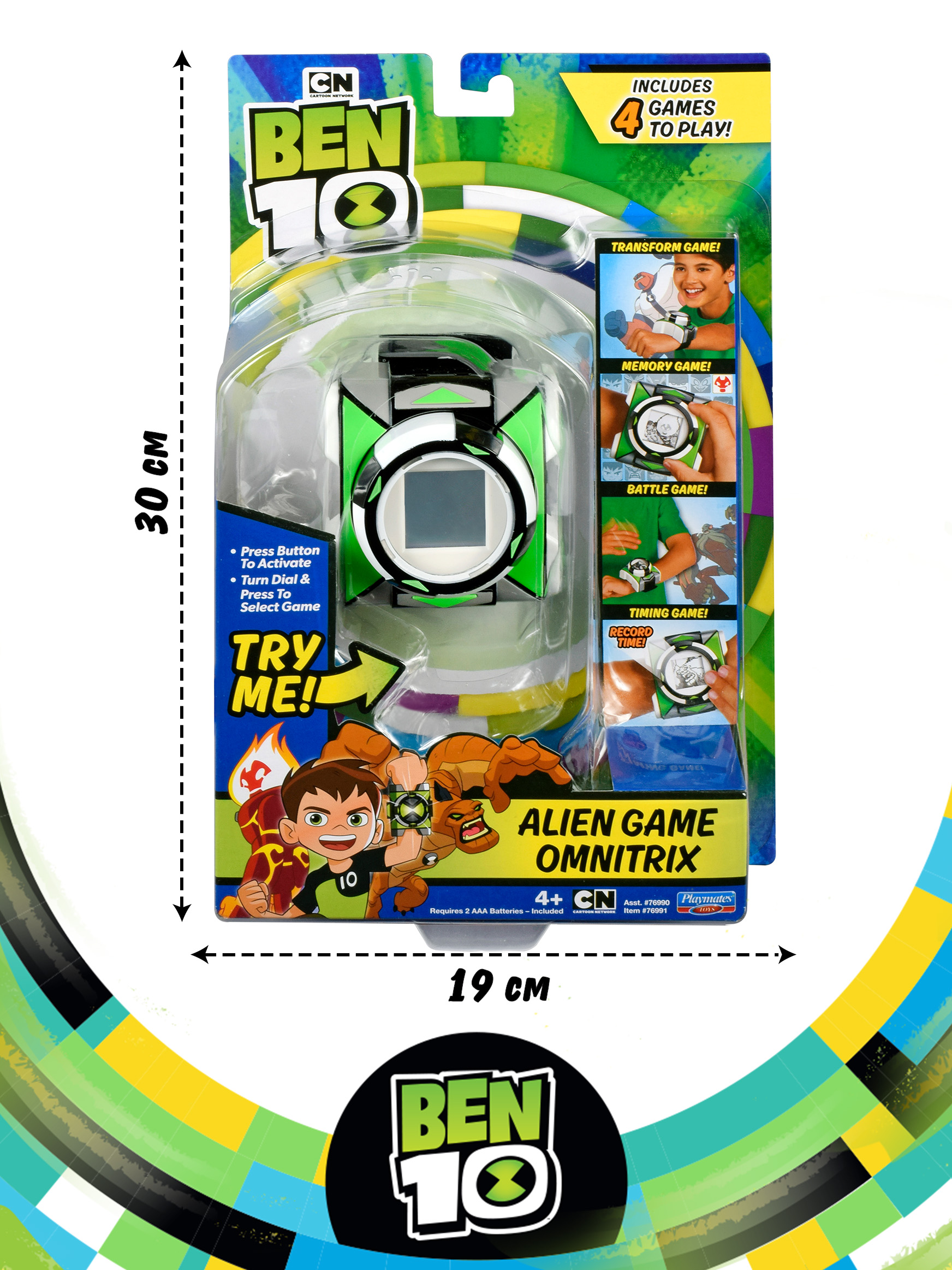 Игровой набор Ben10 Часы Омнитрикс Игры Пришельцев - фото 3