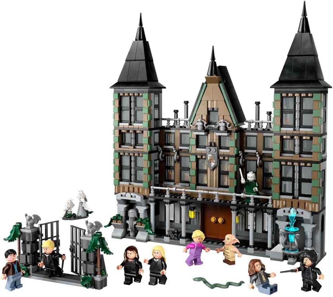 Конструктор LEGO Harry Potter Поместье Малфоев 1601 дет. - фото 4