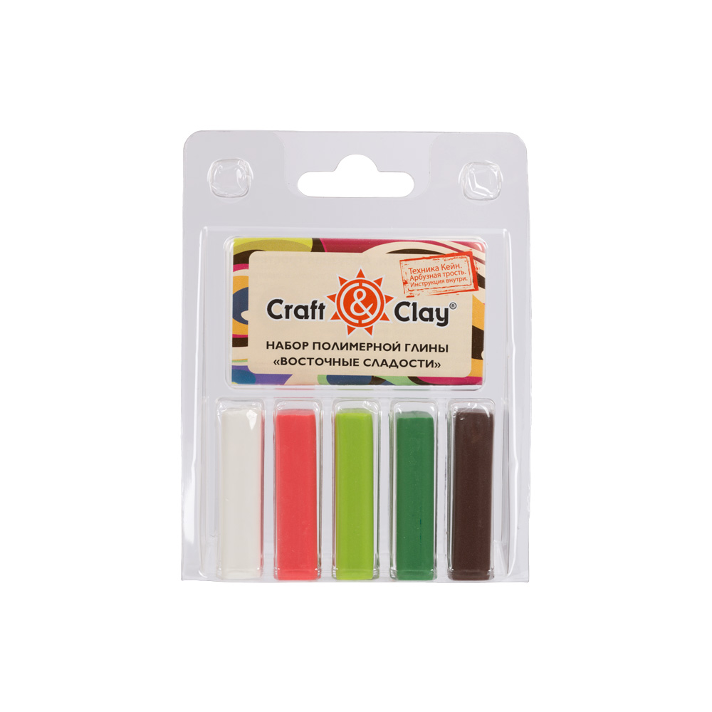 Глина Craft and Clay 5 цв. - фото 1