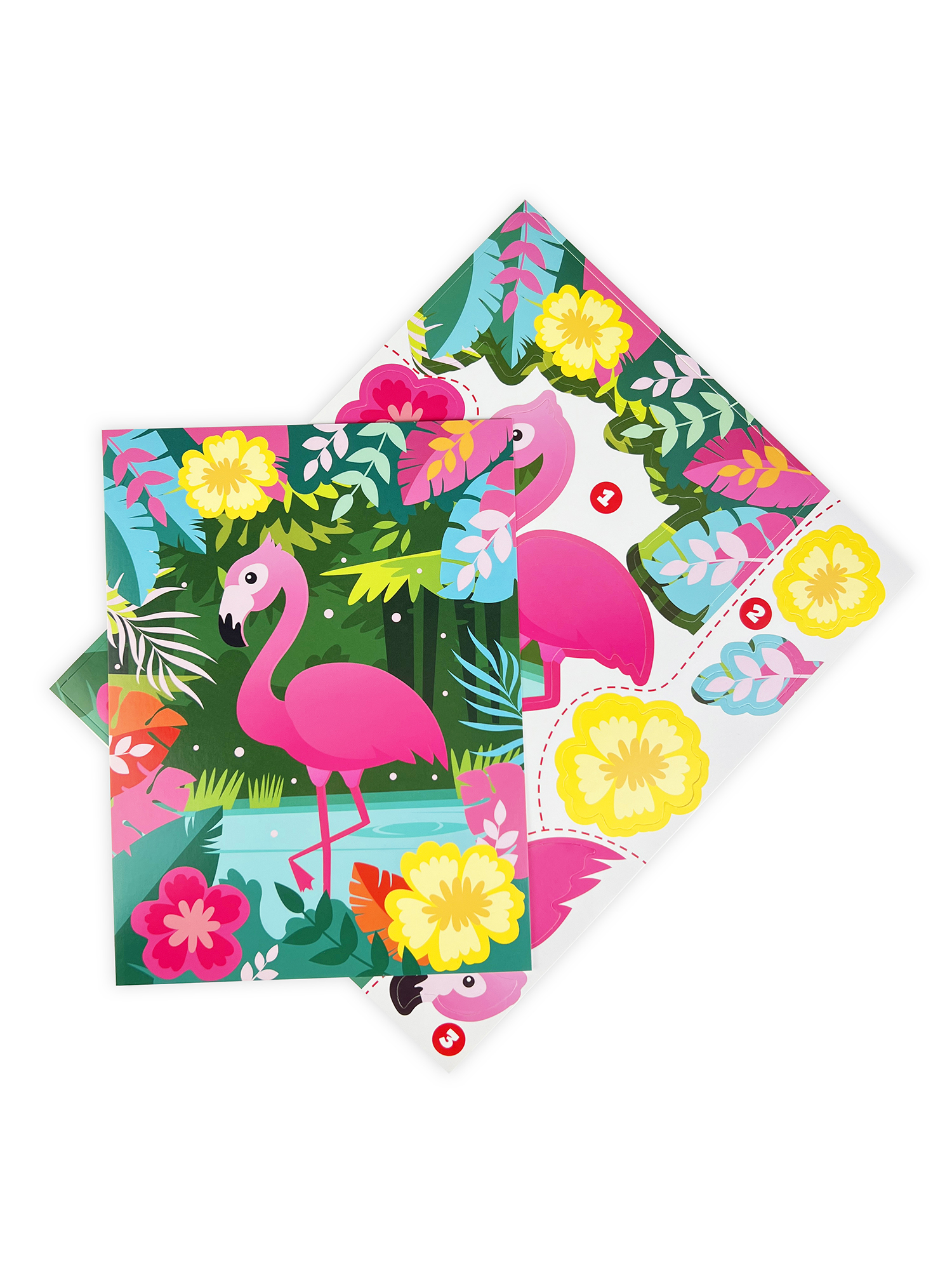 Набор для творчества Дрофа-Медиа аппликация Котёнок Домик Фламинго - фото 14