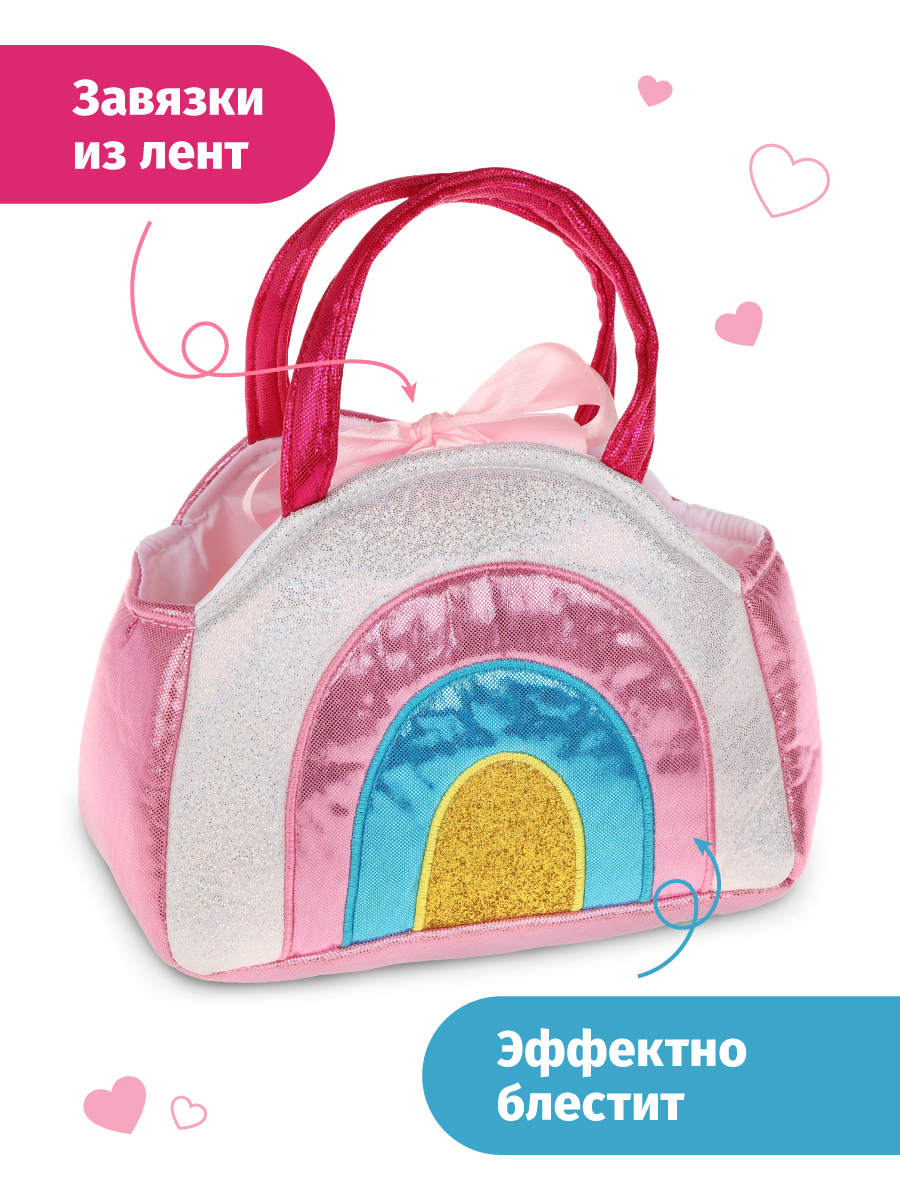 Игрушка мягкая Fluffy Family единорог 20 см - фото 4
