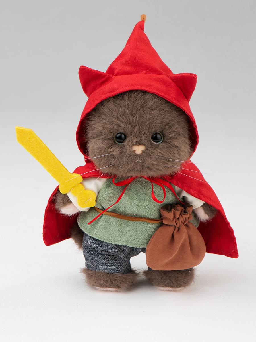 Мягкая игрушка TeddyTales Озорной котик Герой XS - фото 3