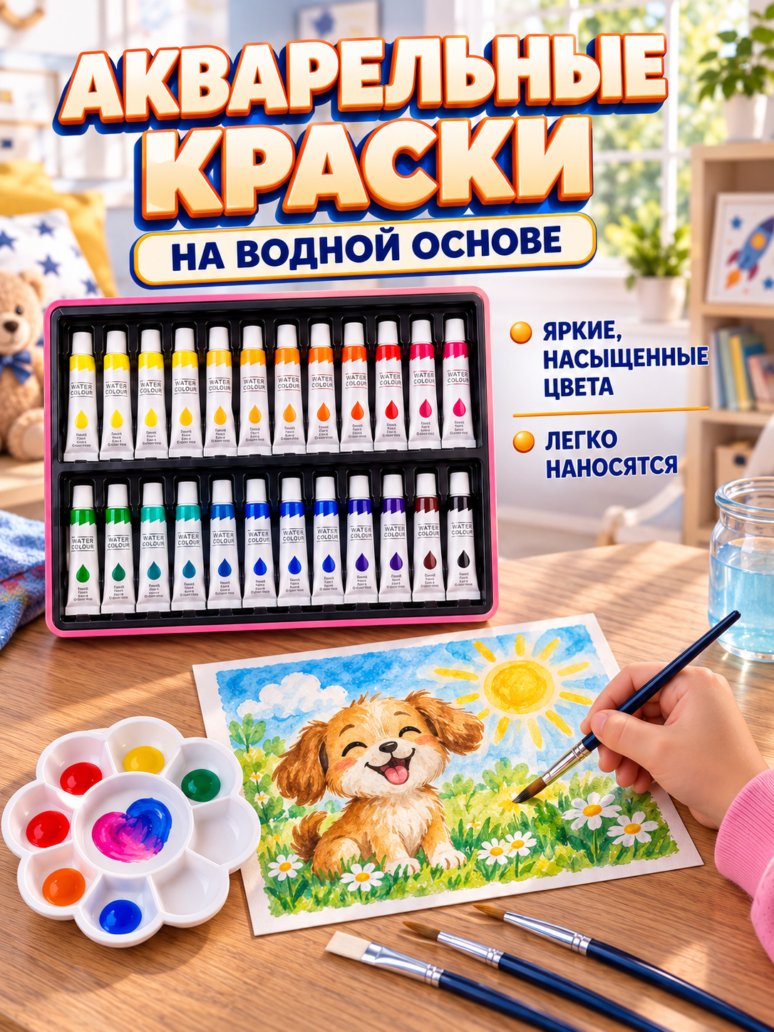 Набор для рисования LABI Солнышко 147 шт. - фото 5
