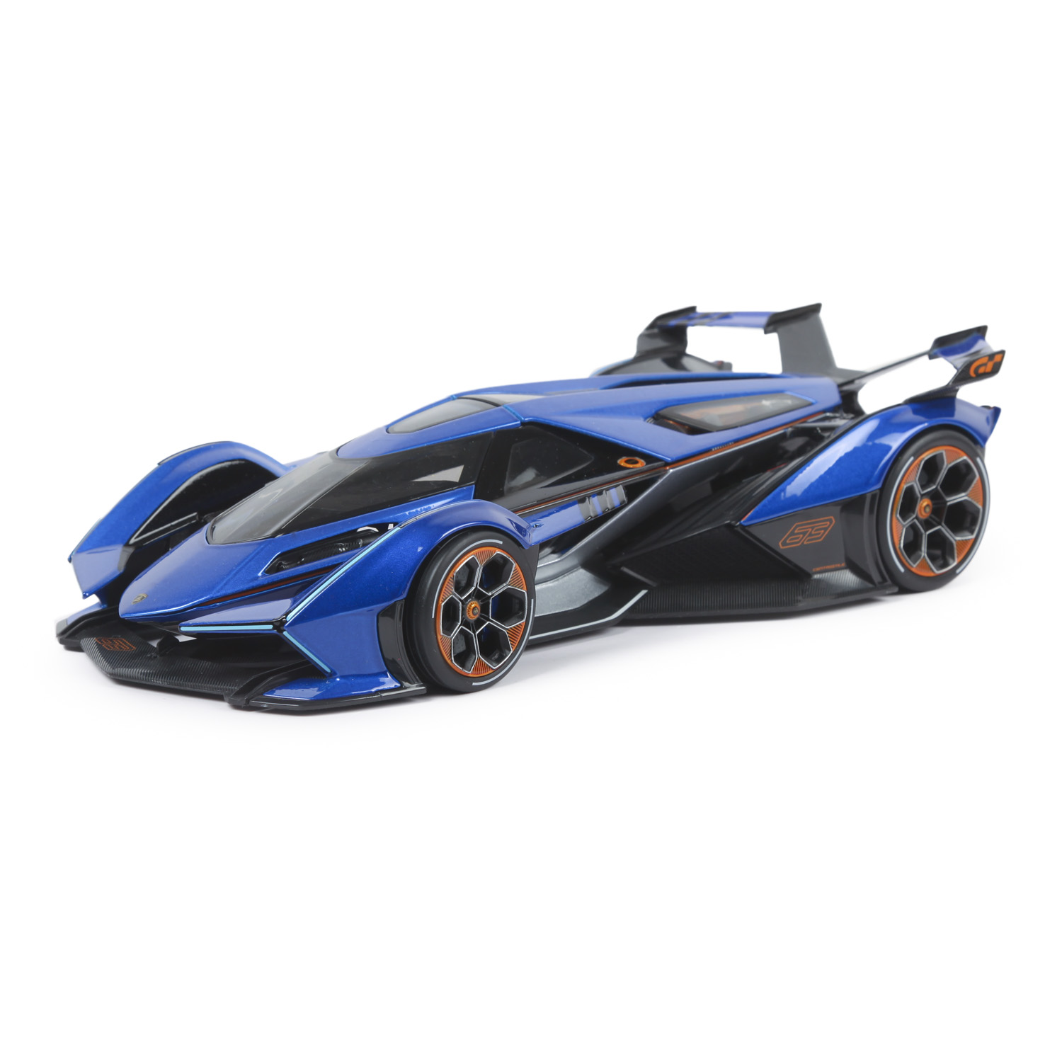 Автомобиль MAISTO Lamborghini 1:18 голубой 36454 - фото 1