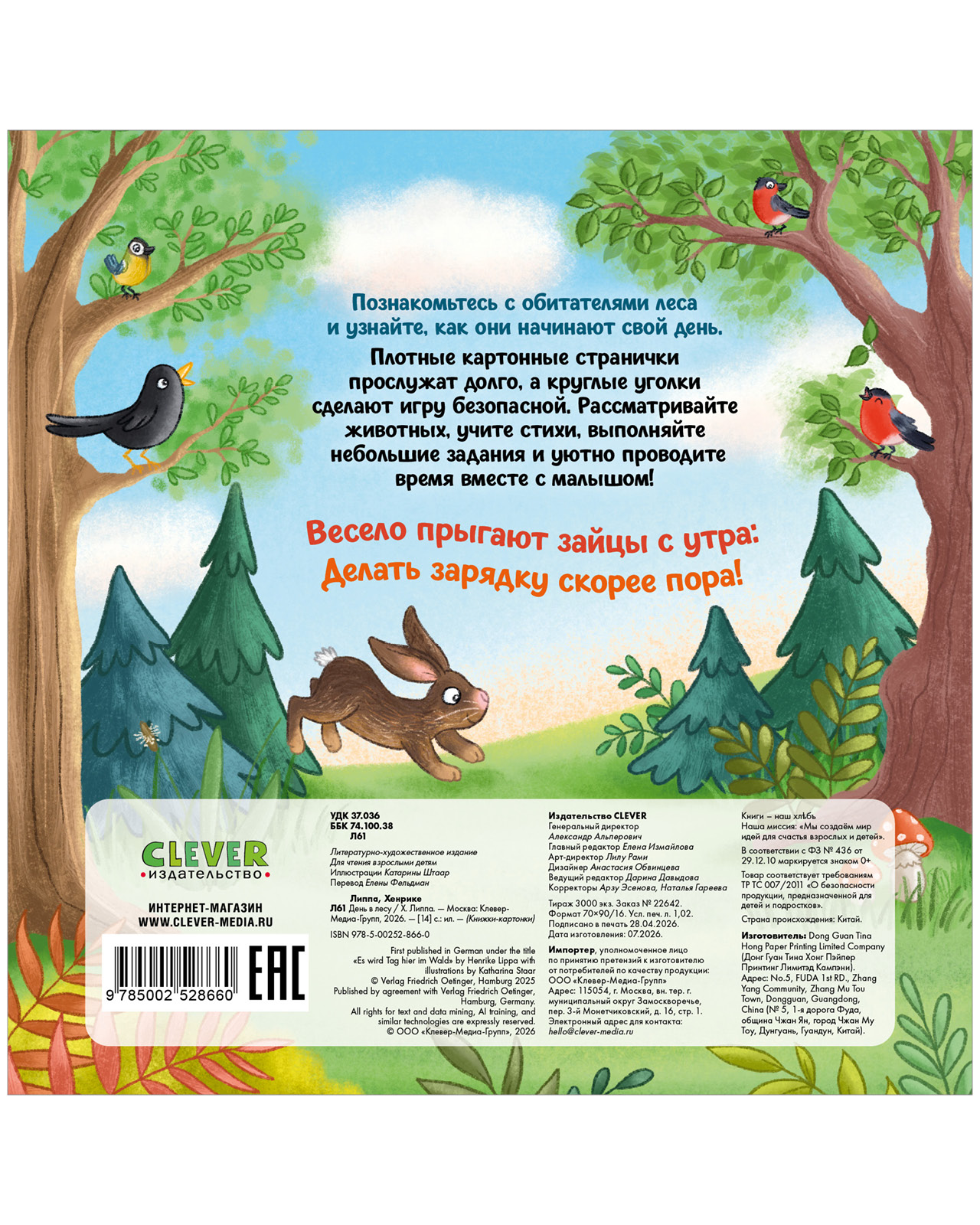 Книга Clever День в лесу - фото 3