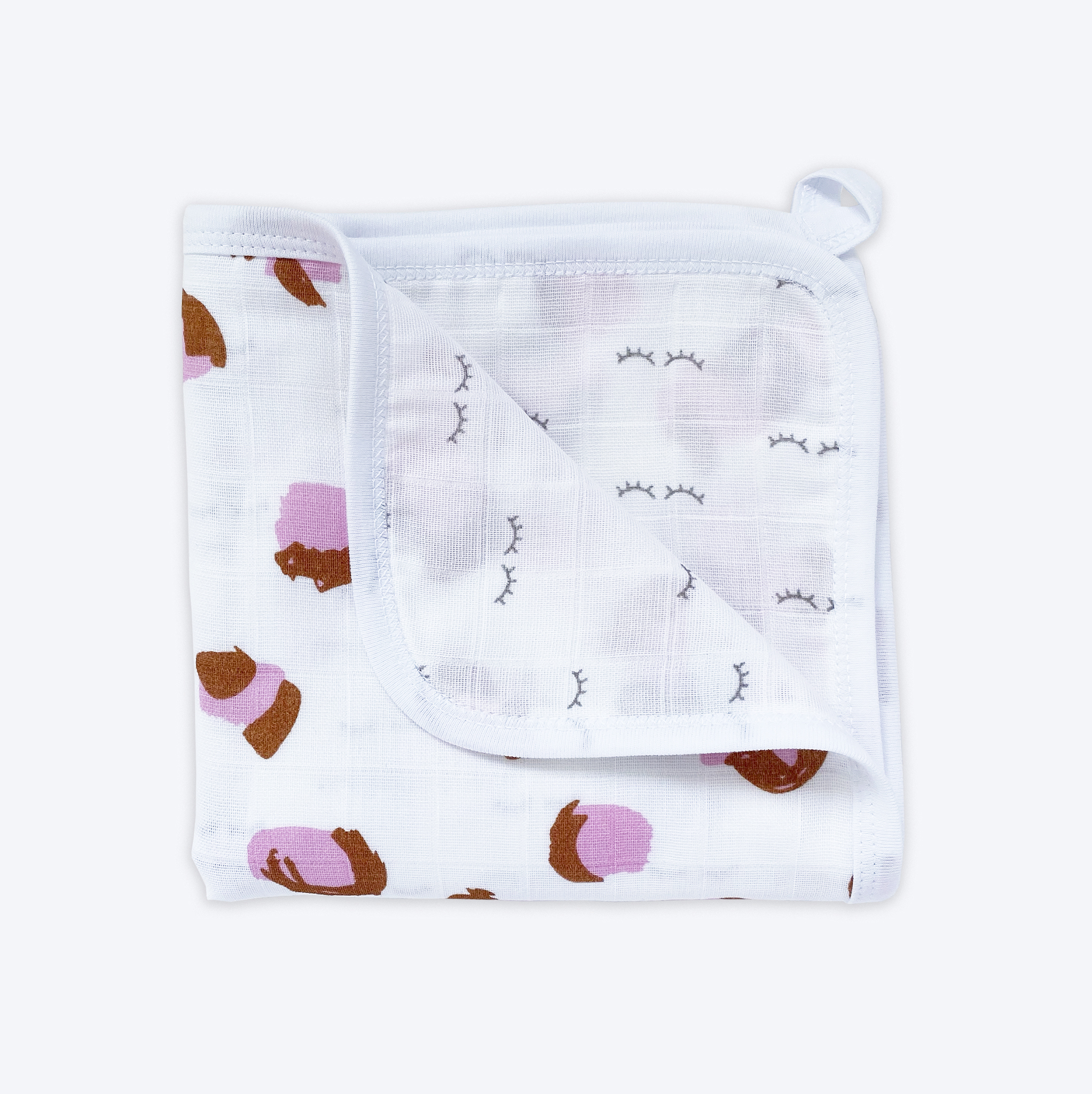 Одеяло Mjolk Леопард 80 x 80 см муслин - фото 4