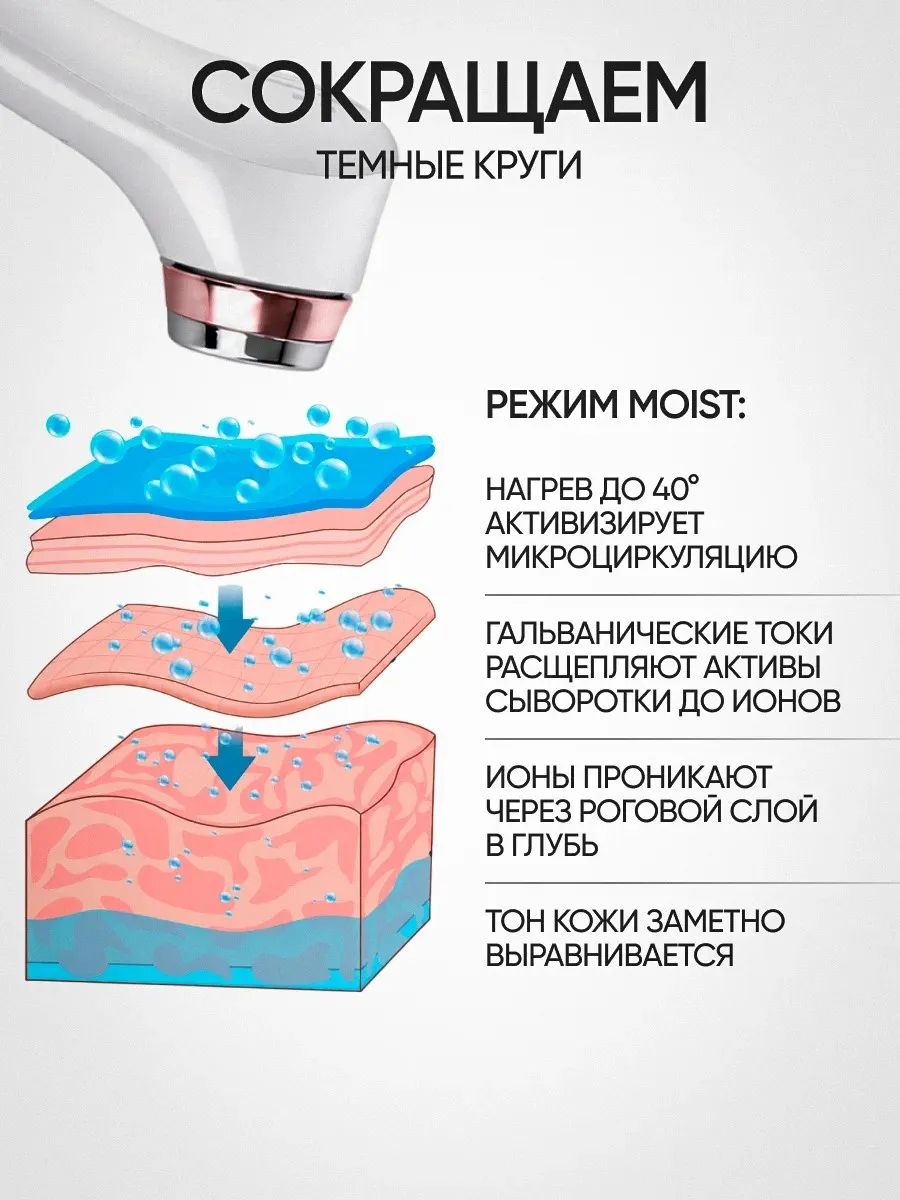 Массажер LUXLIFTING ионный массажер - фото 4