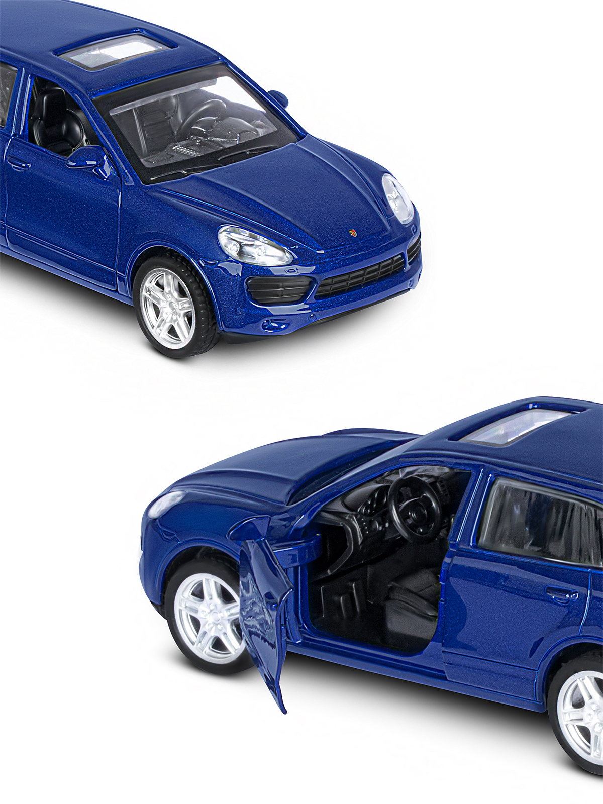 Внедорожник АВТОпанорама Porsche Cayenne S 1:43 JB1251266 - фото 8