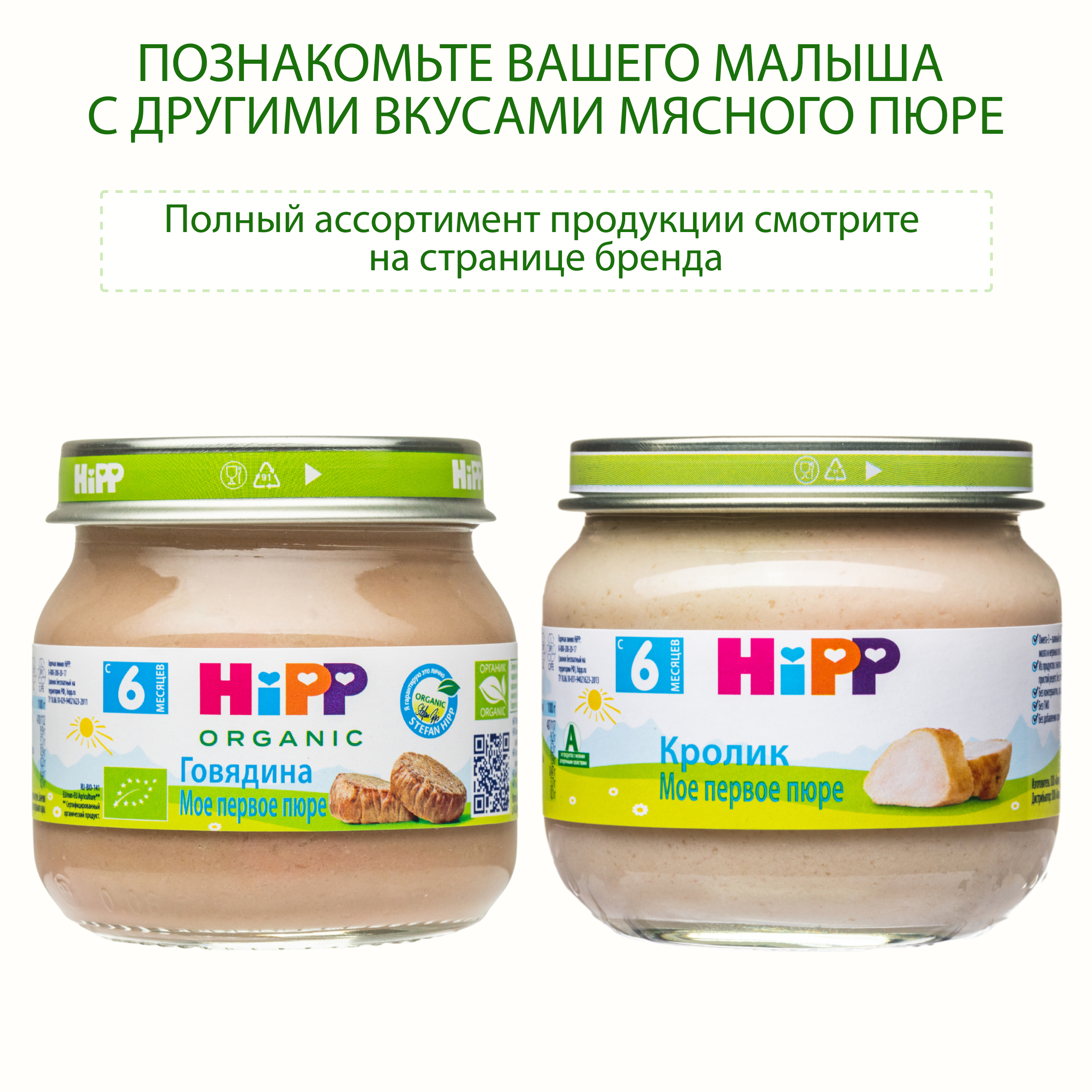 Пюре Hipp Индейка с 6 мес 80 г - фото 8