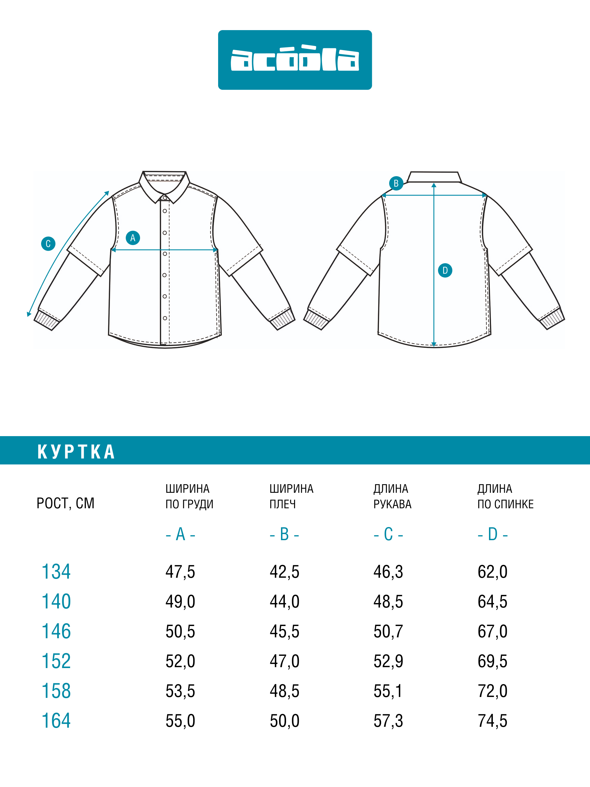 Куртка-рубашка Acoola 20110280222_0095386 - фото 8