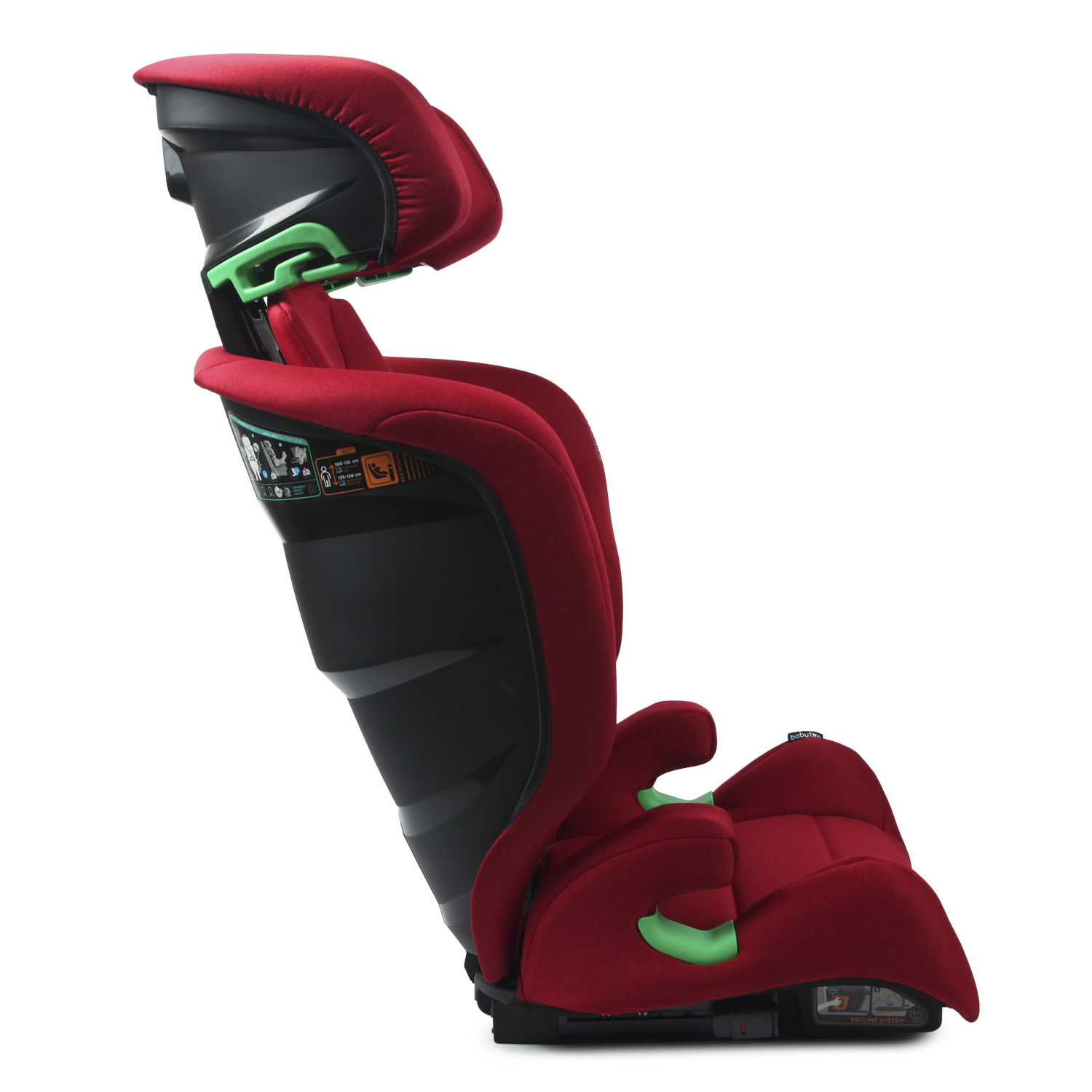 Автокресло Babyton Traveller Isofix 2/3 (15-36 кг) красный - фото 16