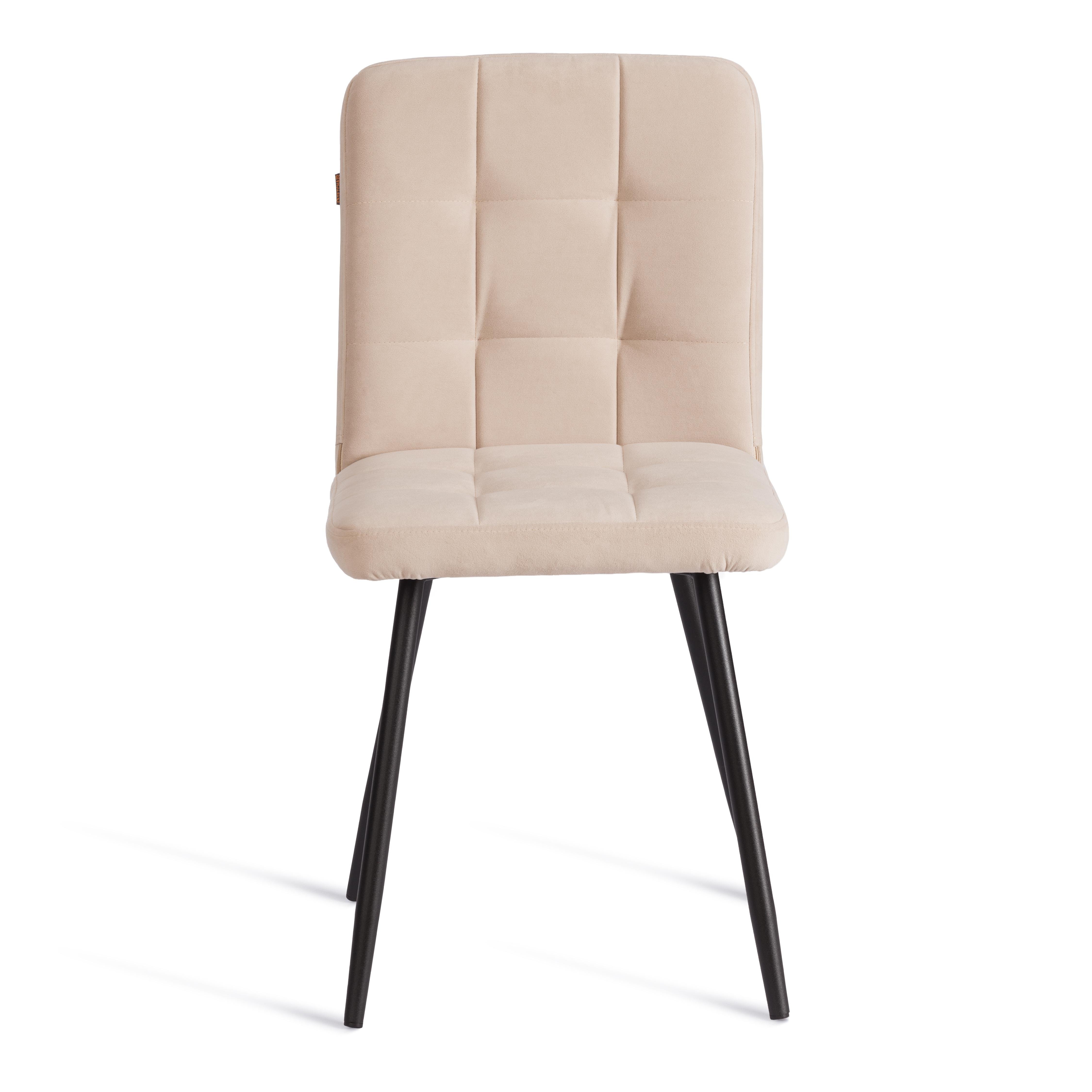 Стул TETCHAIR Medeo LT велюр, бежевый - фото 15