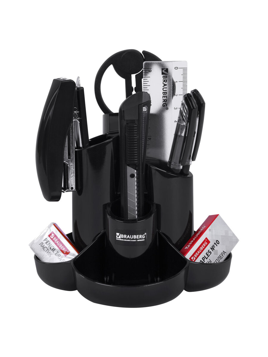 Набор канцелярский с подставкой Brauberg - фото 5
