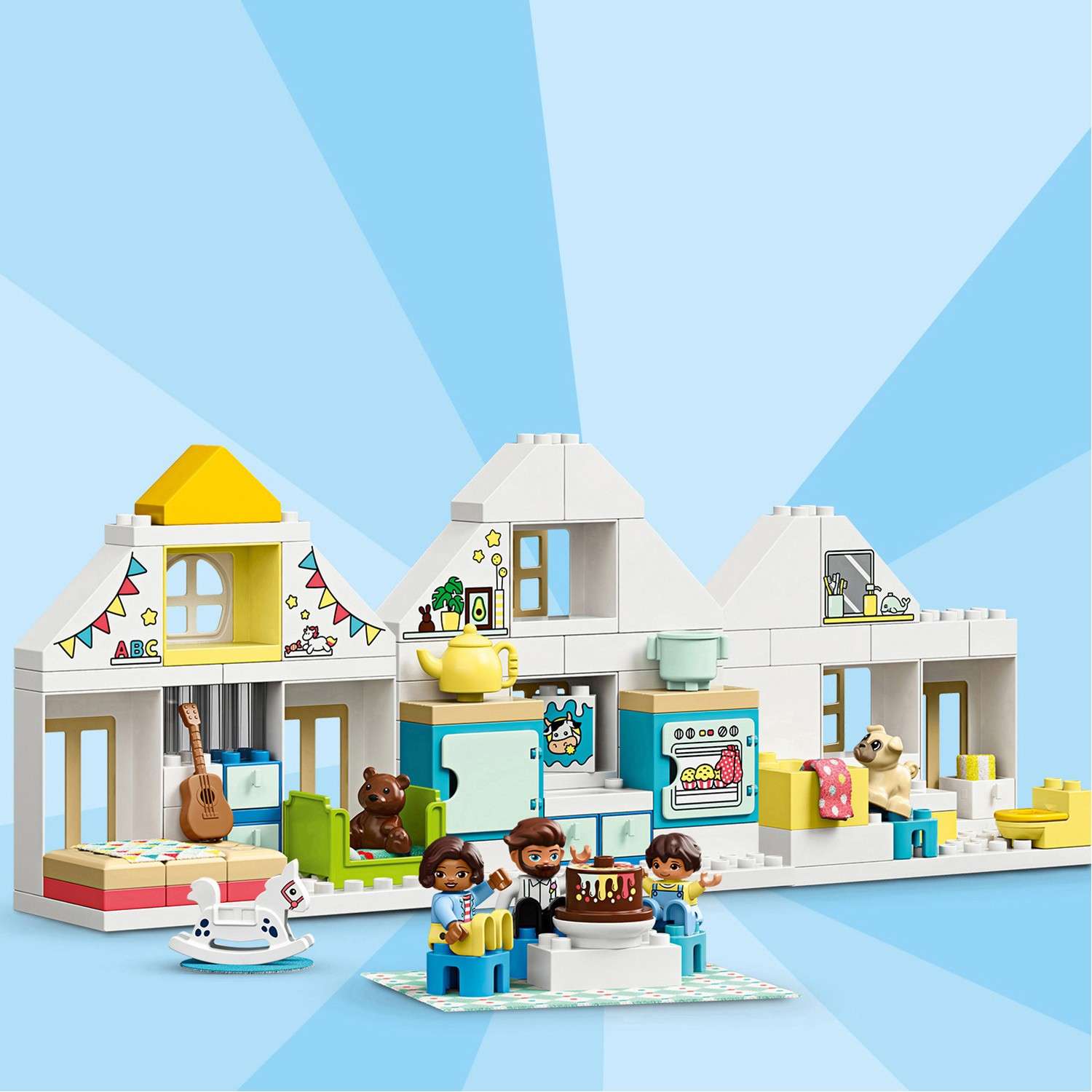 Конструктор LEGO DUPLO Town Дом модульный блочный - фото 10