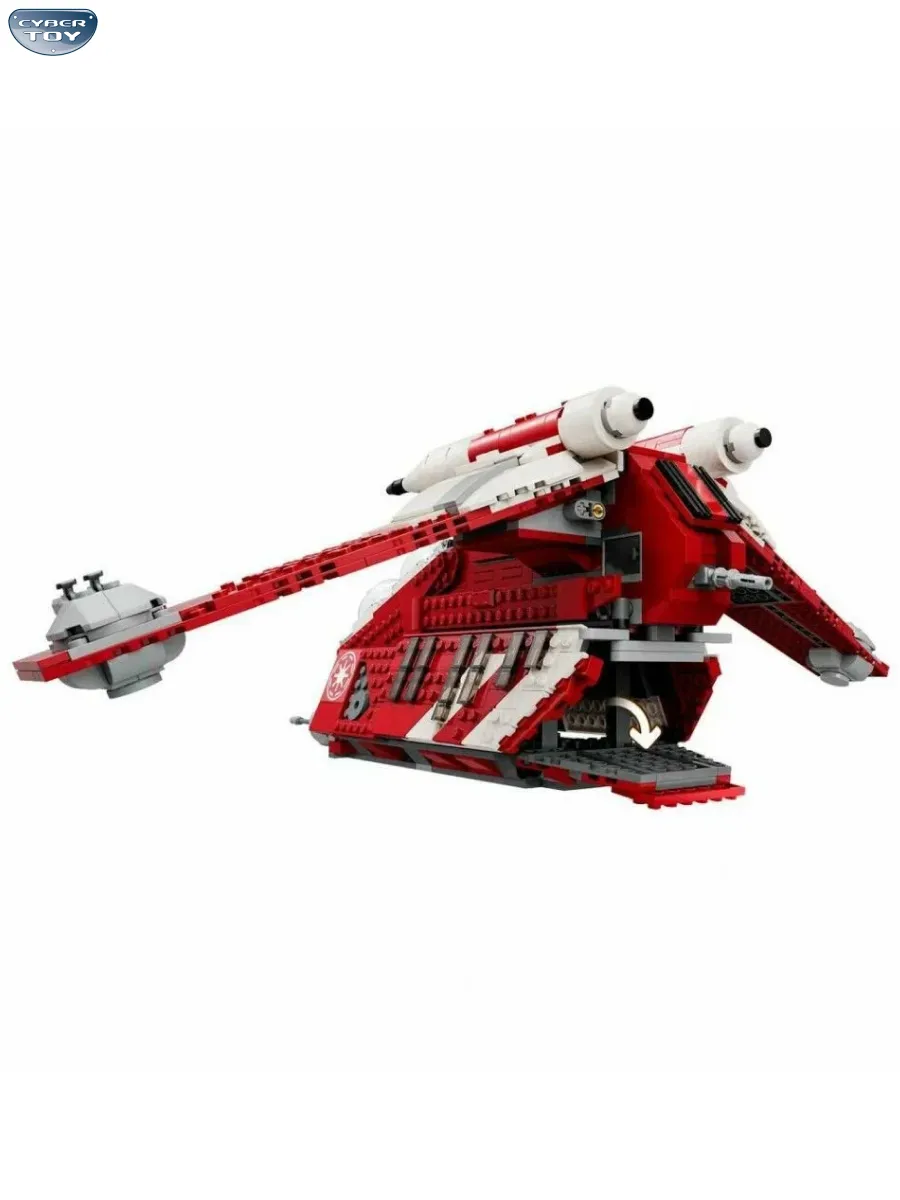Конструктор CyberToy Боевой космический корабль 1083 дет. - фото 5