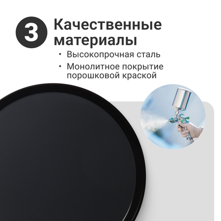 Подставка ZDK Homium Style Perfect 2 уровня цвет черный