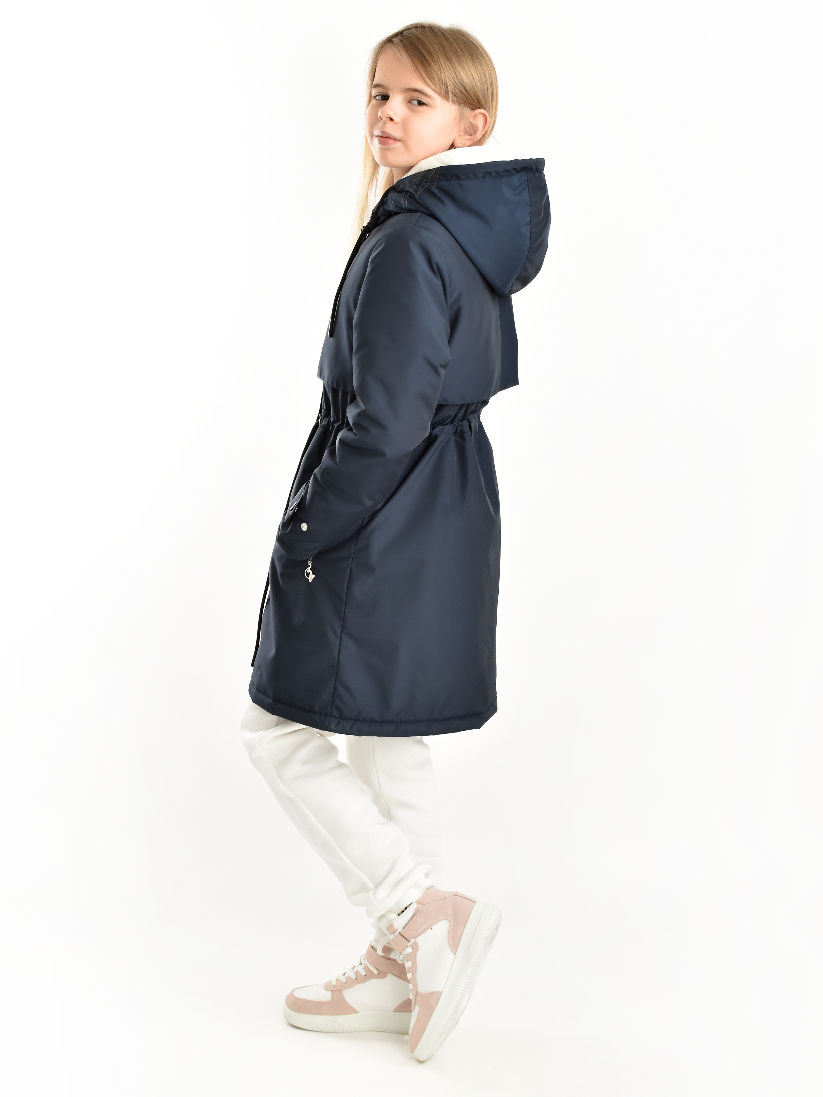 Парка AllisZhuk 00_451/темно-синий - фото 3