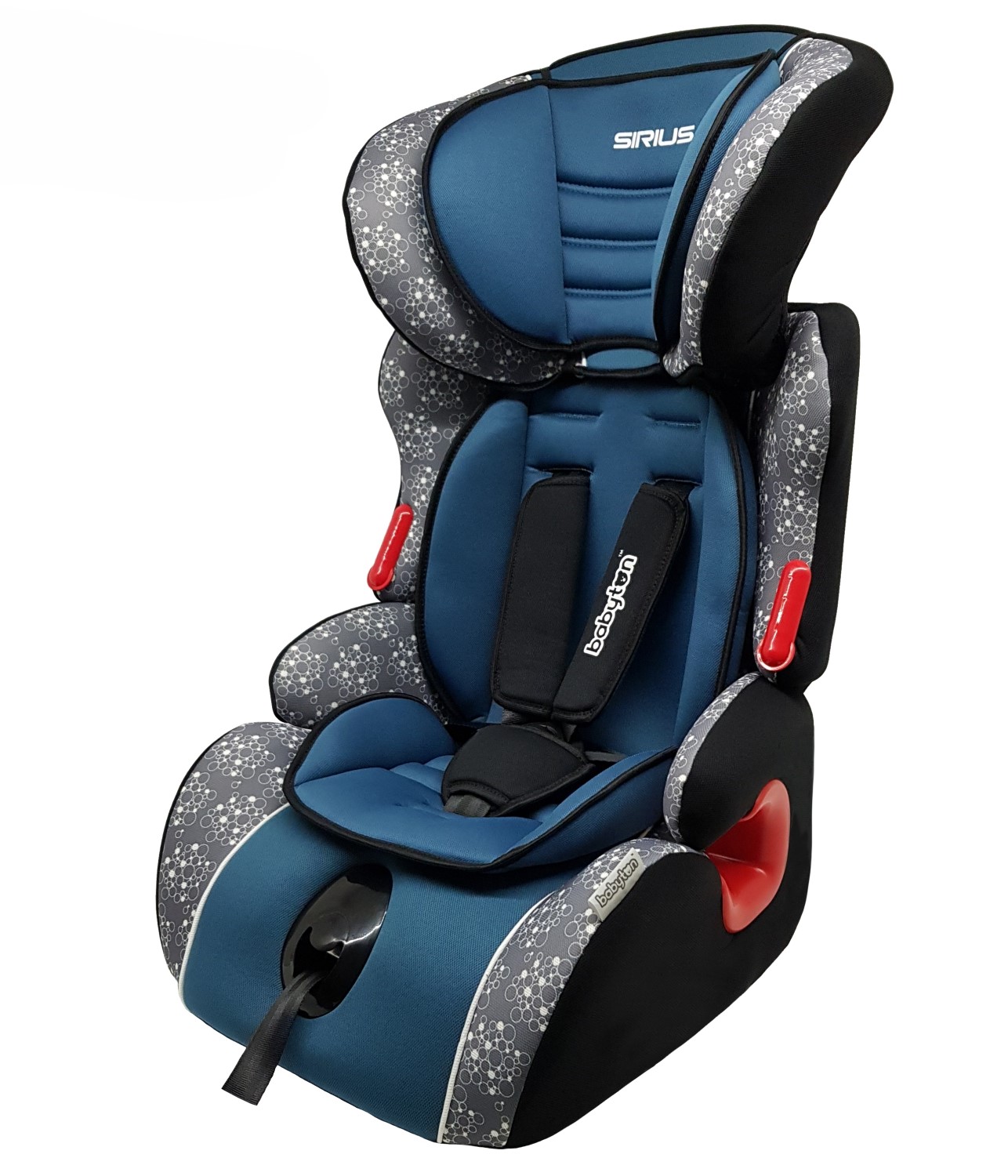 Автокресло Babyton Sirius Emerald 1/2/3 (9-36 кг) синий - фото 1